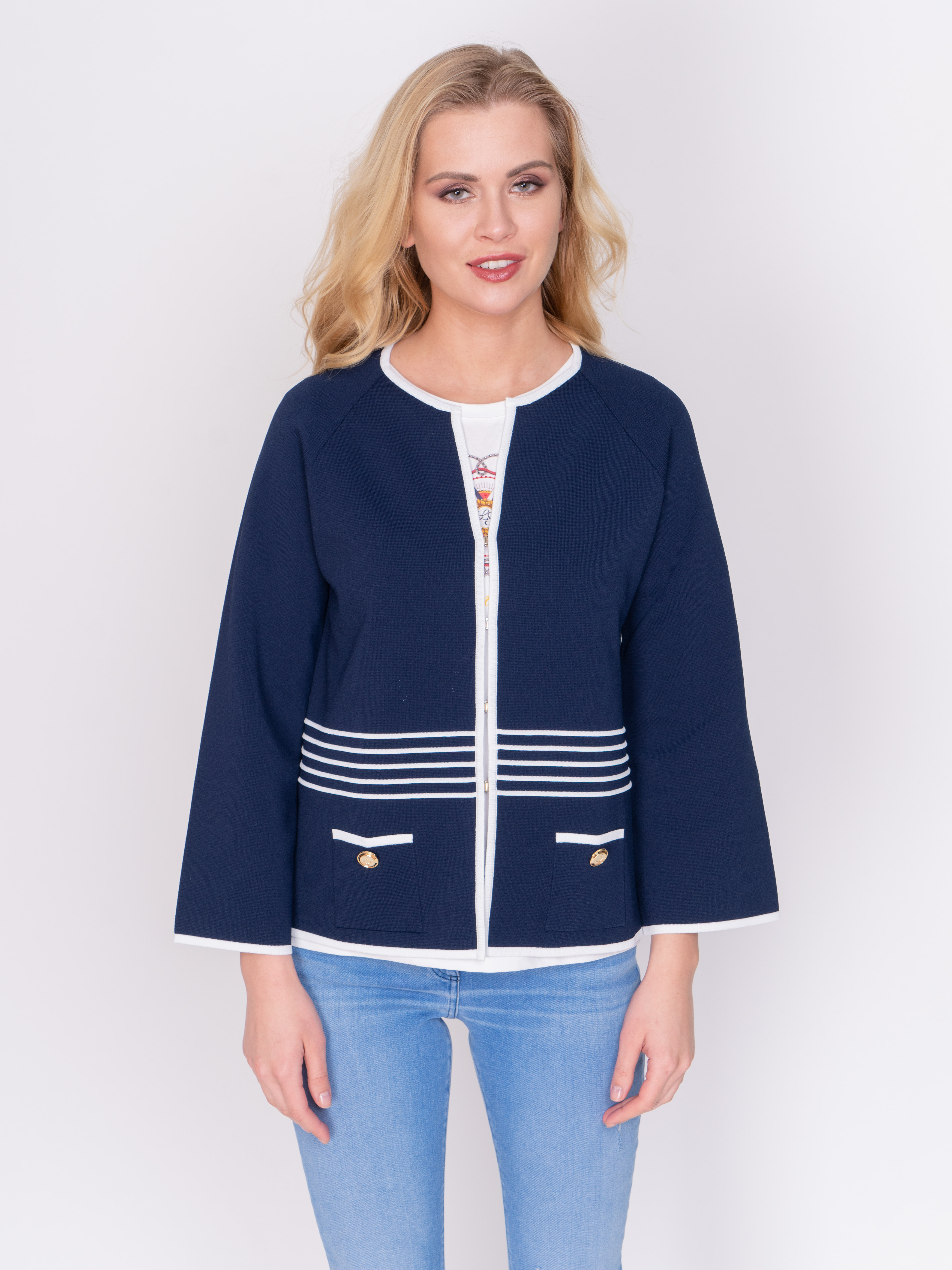 ЭCONTI/19-01 Жакет тр. Luisa Spagnoli