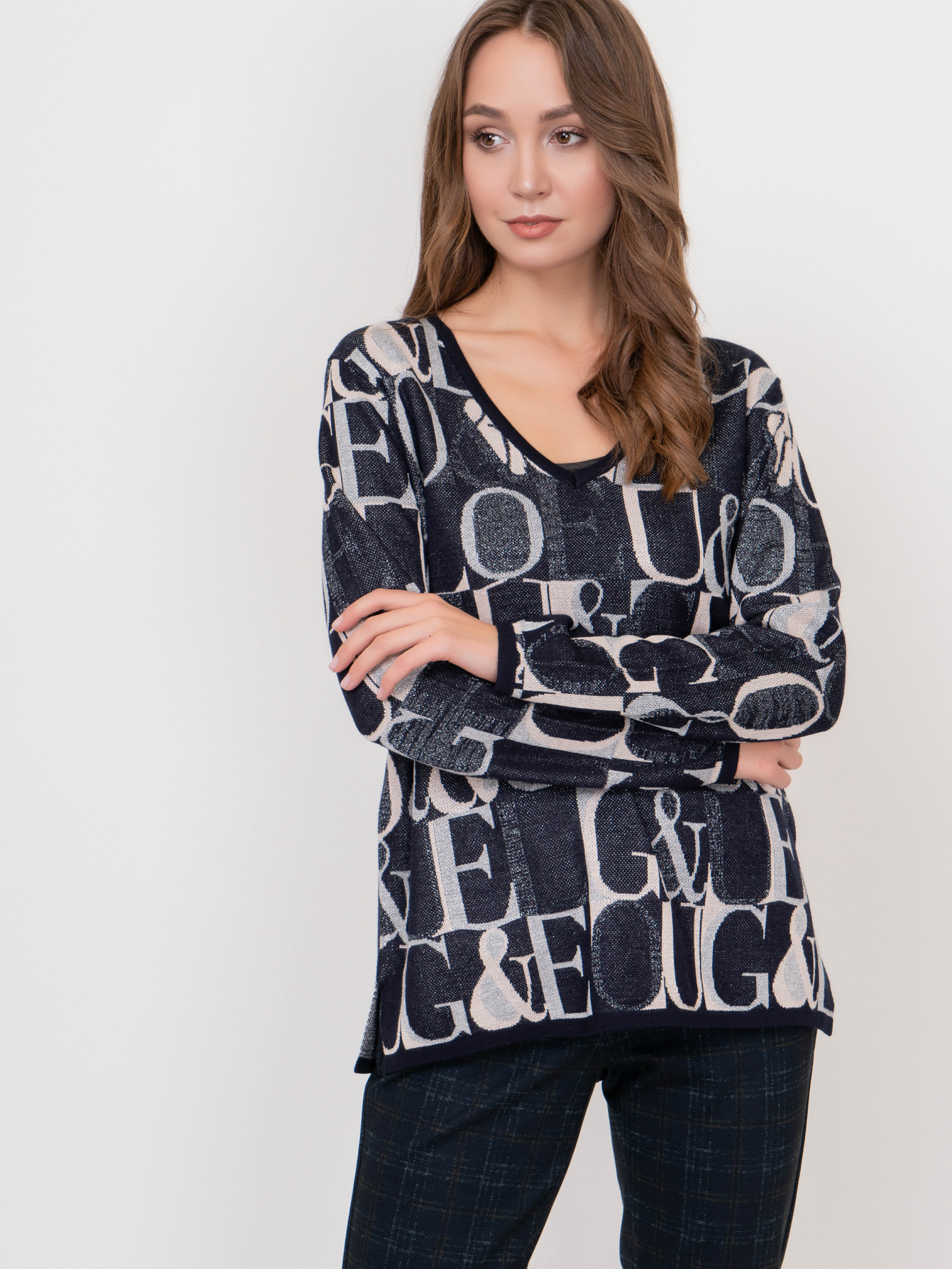 ЭAH543H20/20-02 Пуловер Leo&Ugo