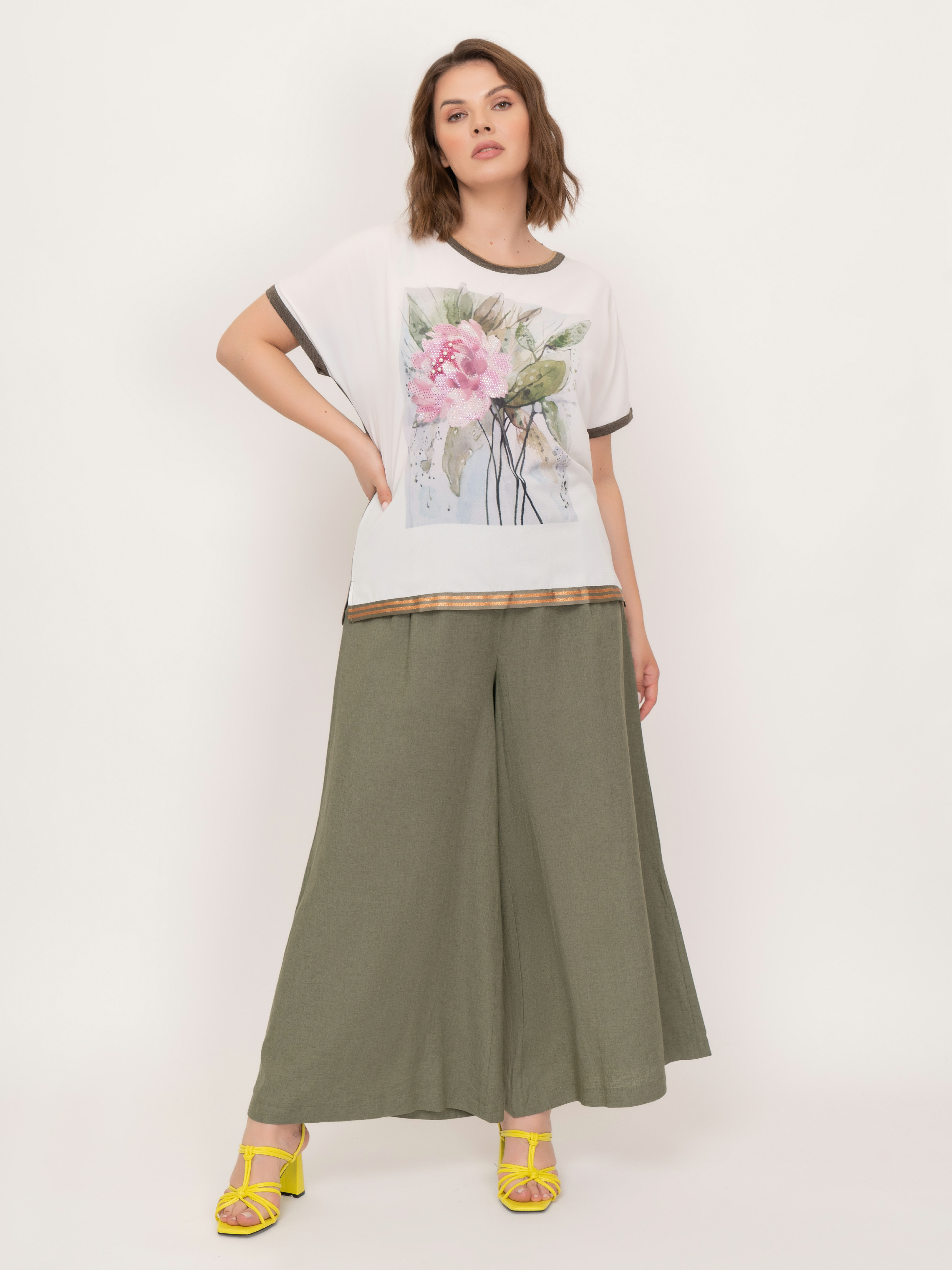 Э5183-121/21-01 Блуза тр. Franco Vello