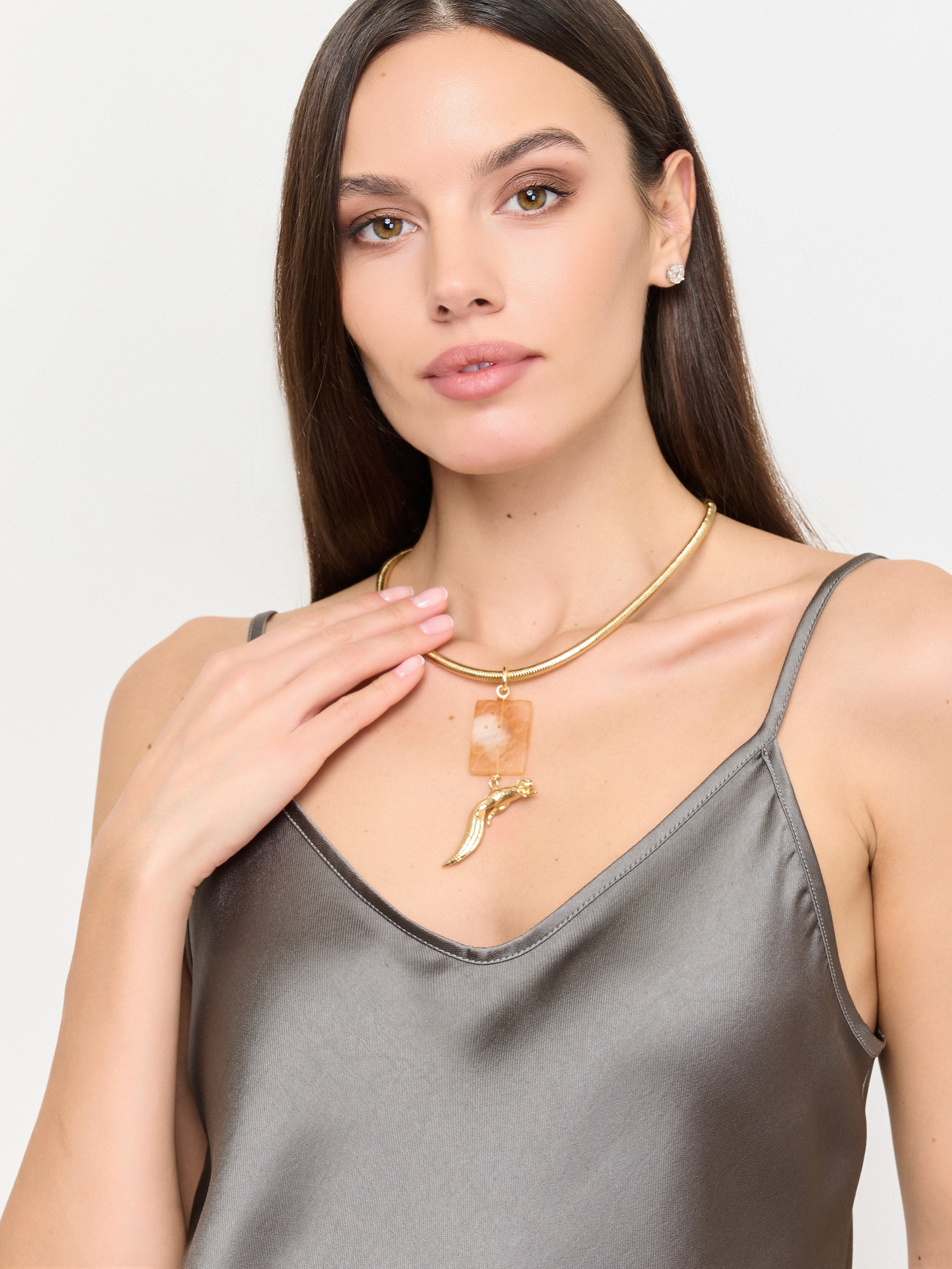 Э438571/24-02 Колье Лукоморье Ярославна