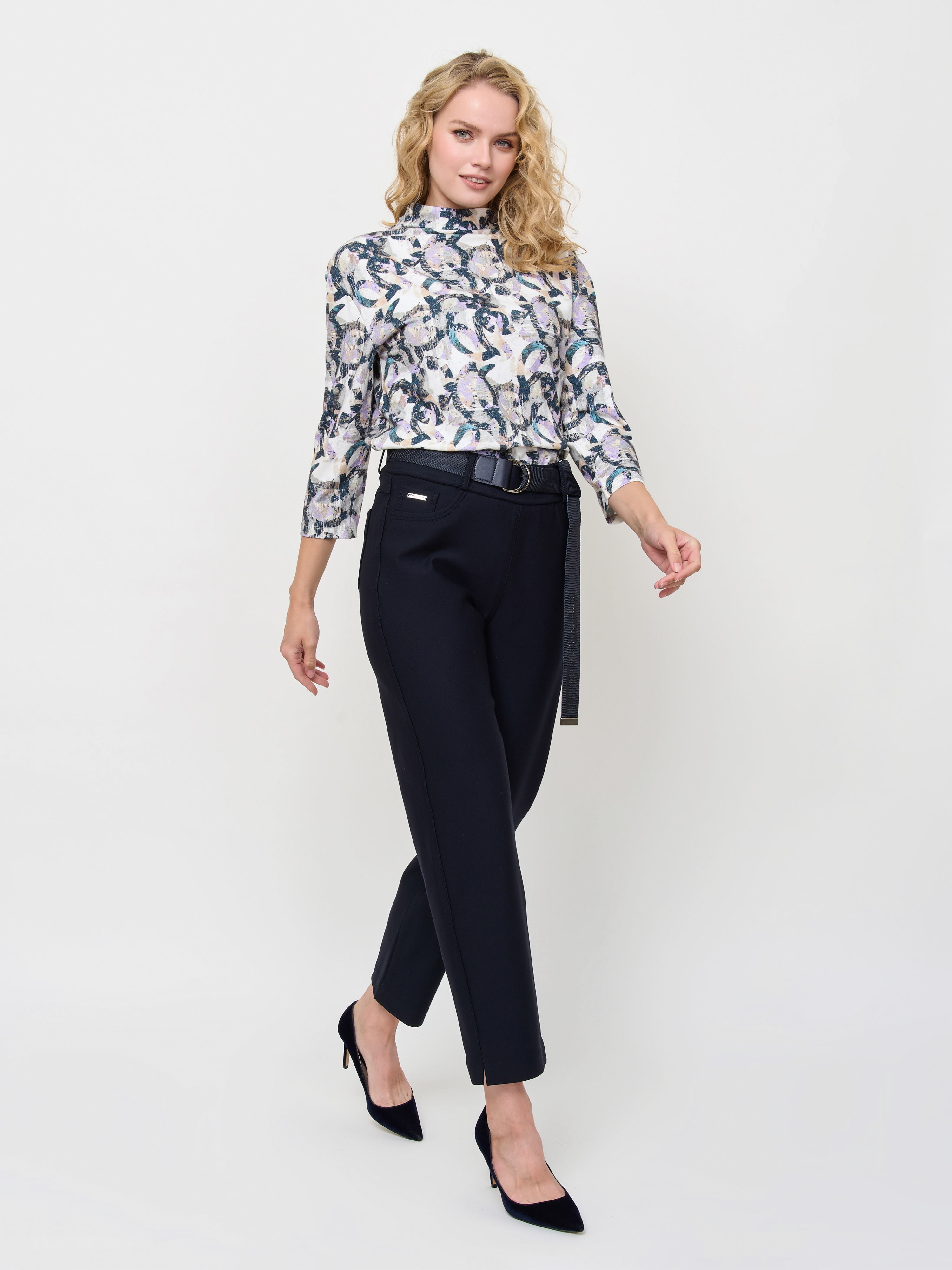 Э7654-225/м/24-02 Брюки Franco Vello