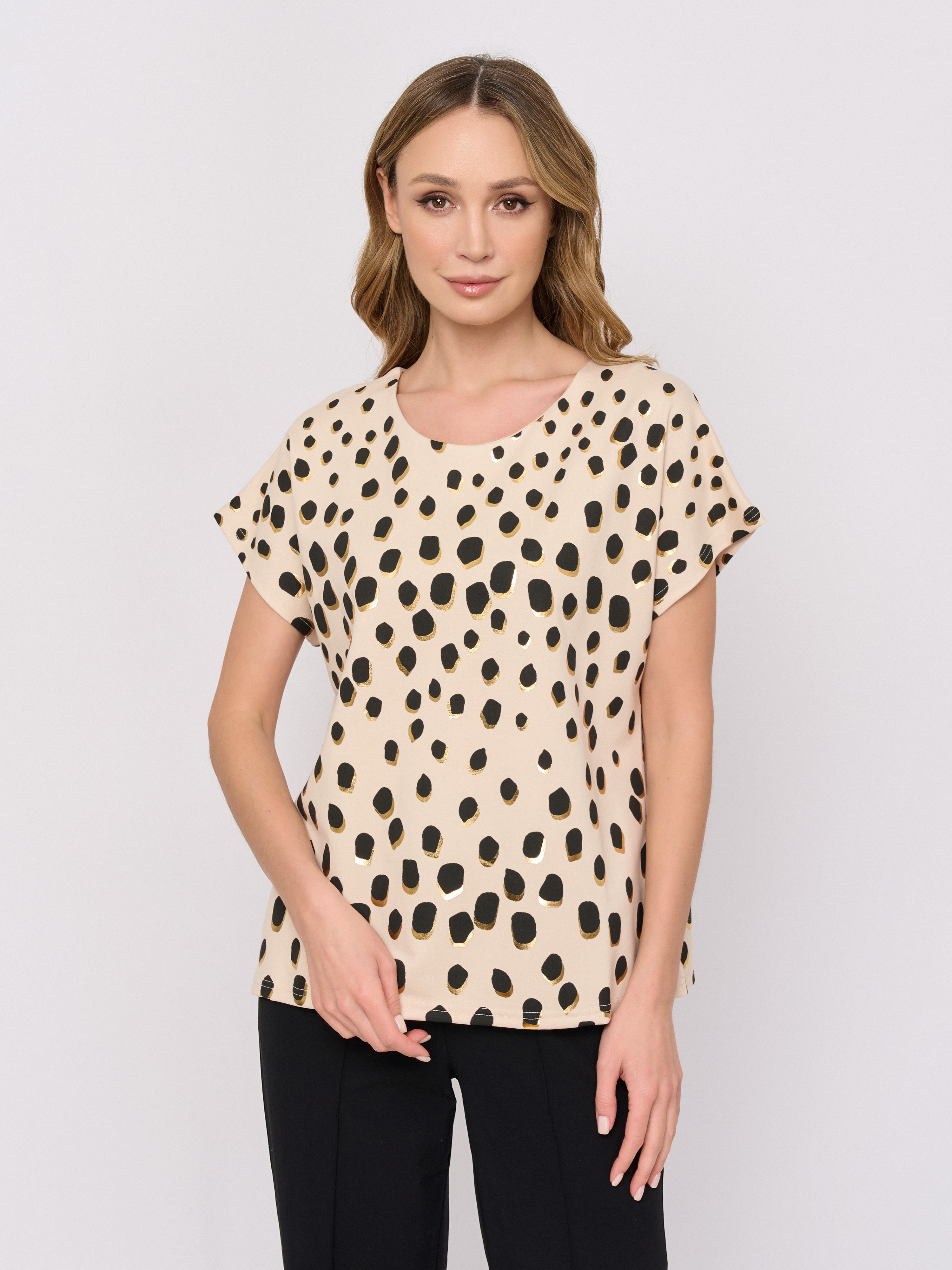 СTEV659/м/26-01 Блузка тр. LEO & UGO