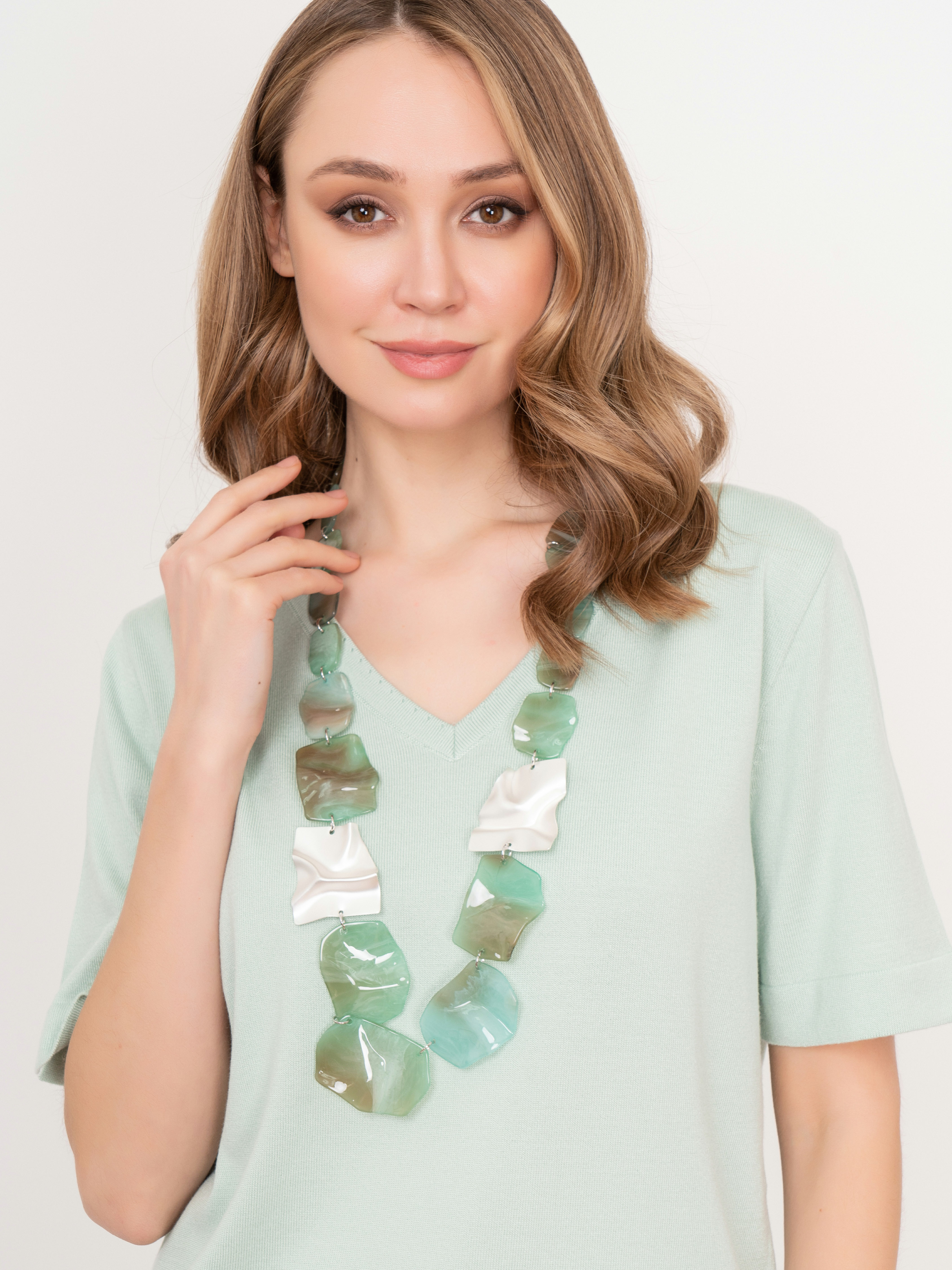 1100-122/22-01 Ожерелье Franco Vello