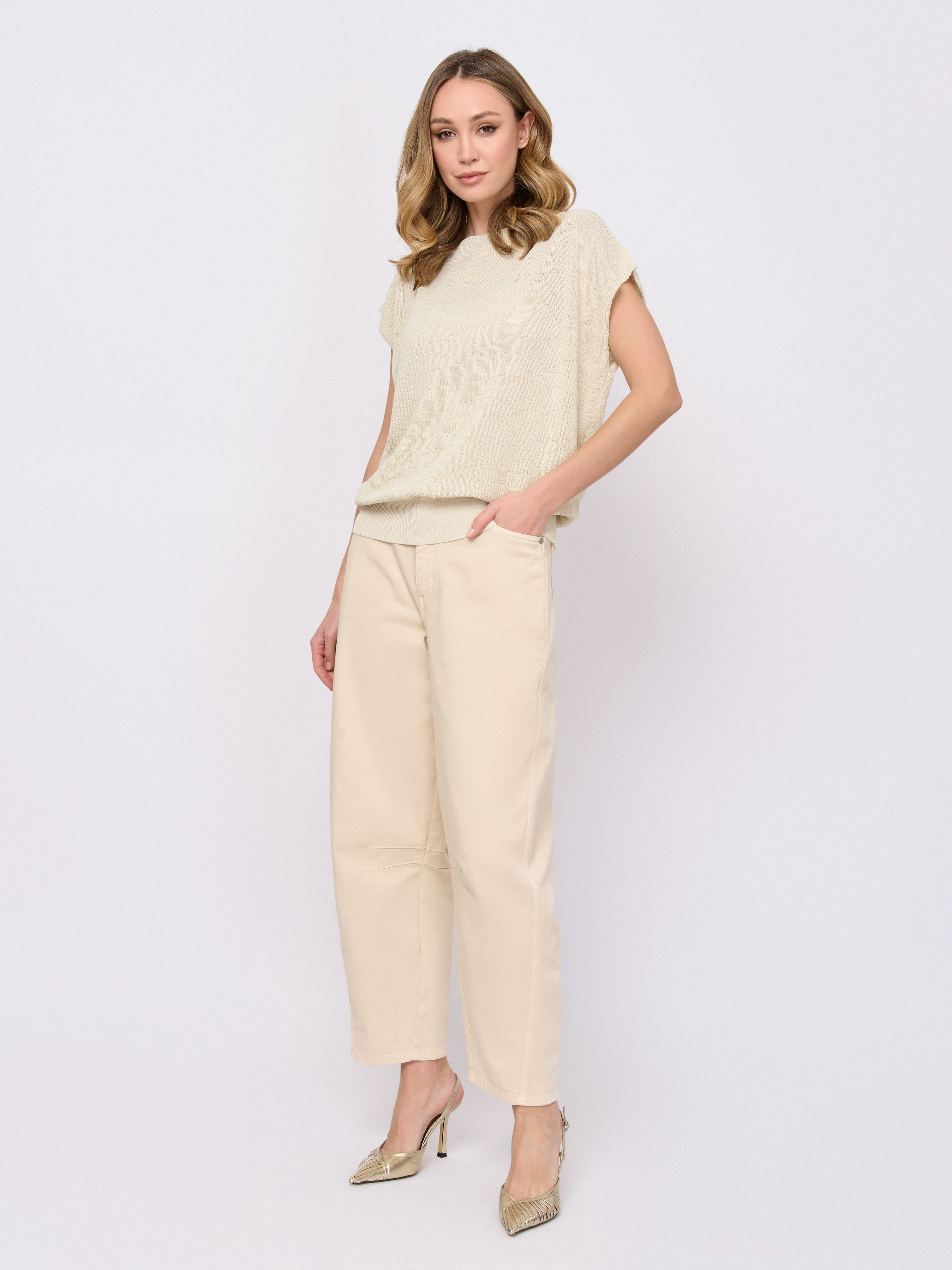 ЭD360081PA/м/25-01 Брюки джинсовые PANICALE