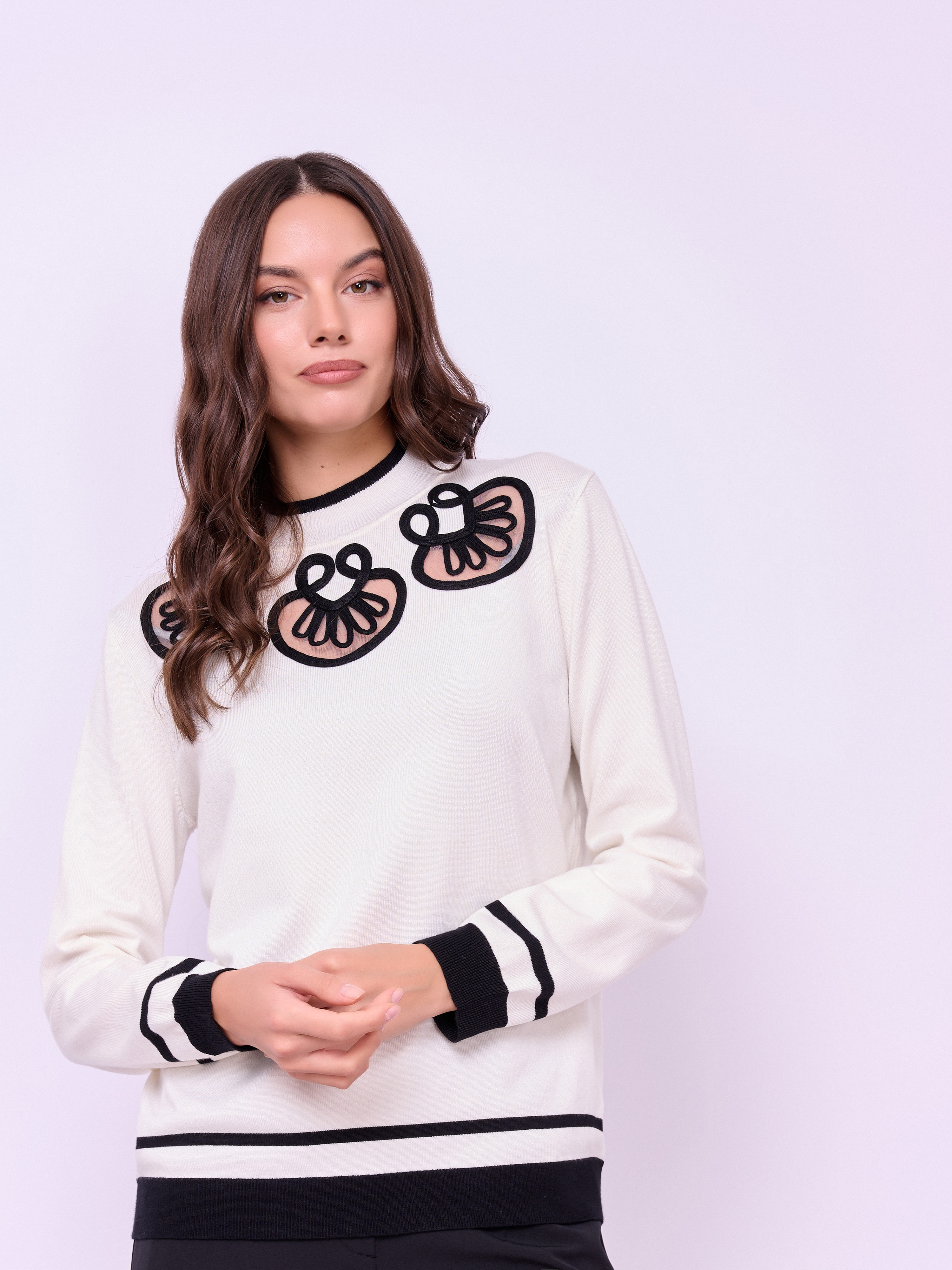 ЭAW352/23-02 Джемпер Leo&Ugo