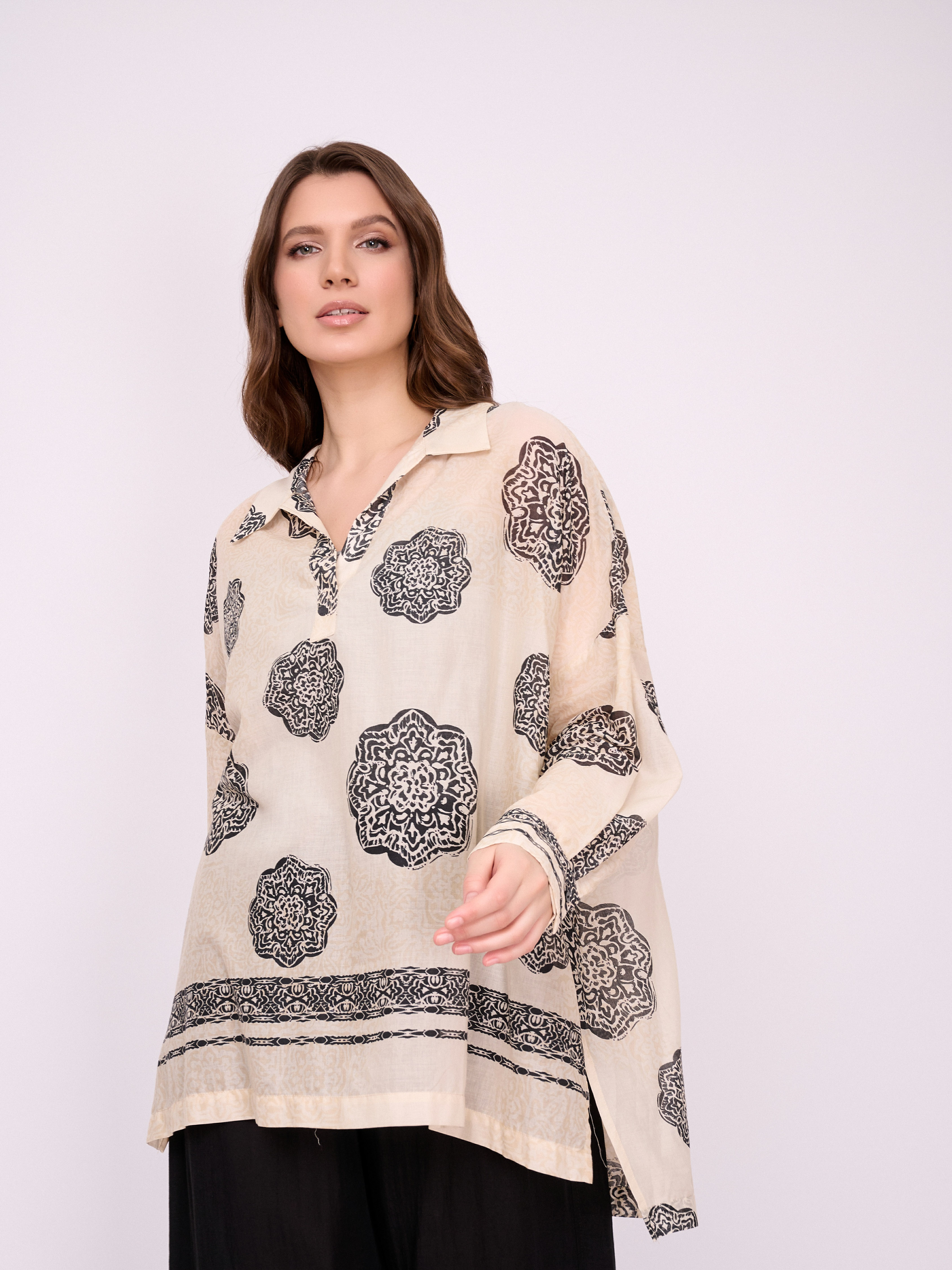 Э7901.1036/23-01 Блузка Mat Fashion