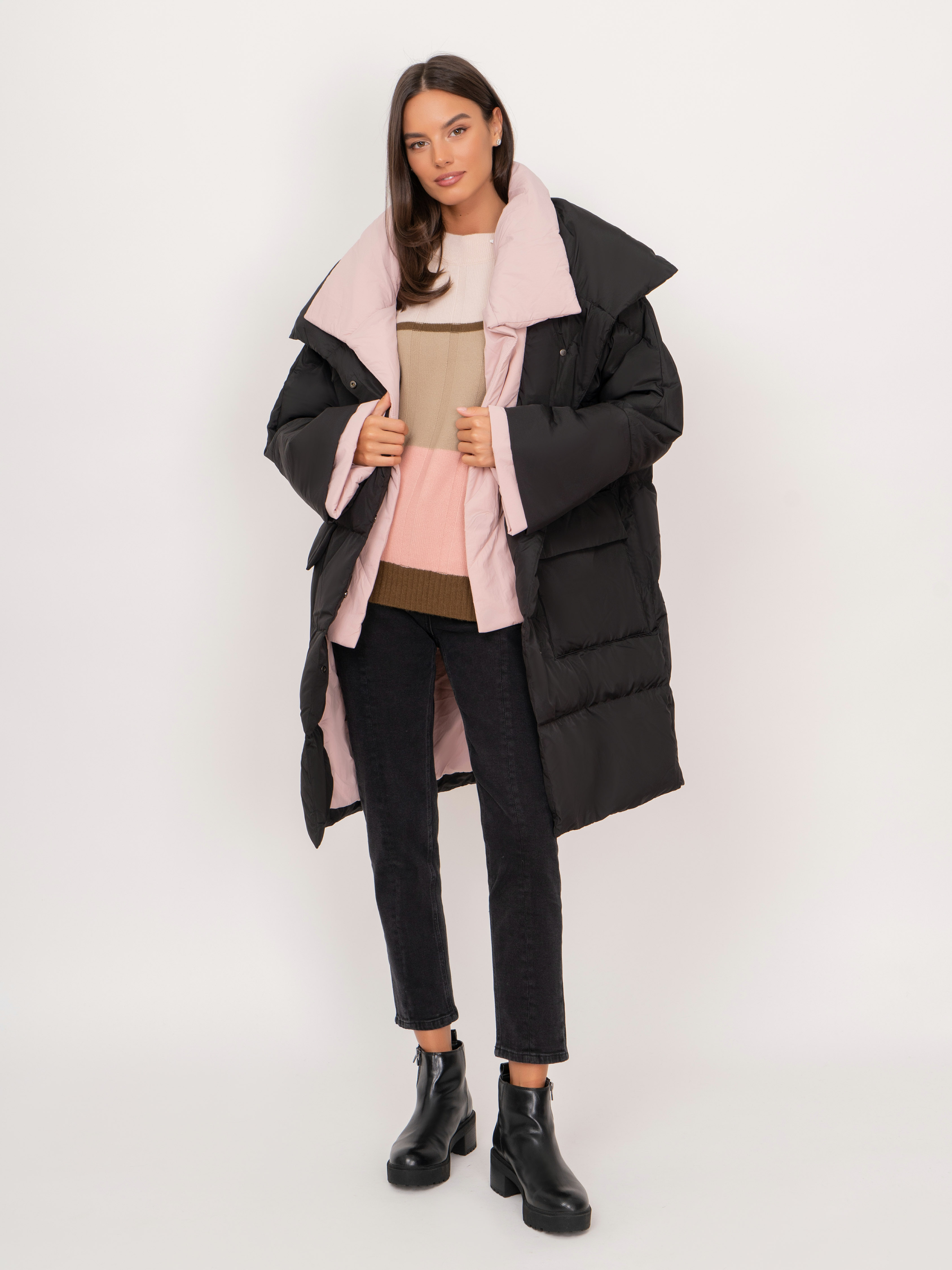 Э3315-223/м/22-02 Пальто утепленное Franco Vello