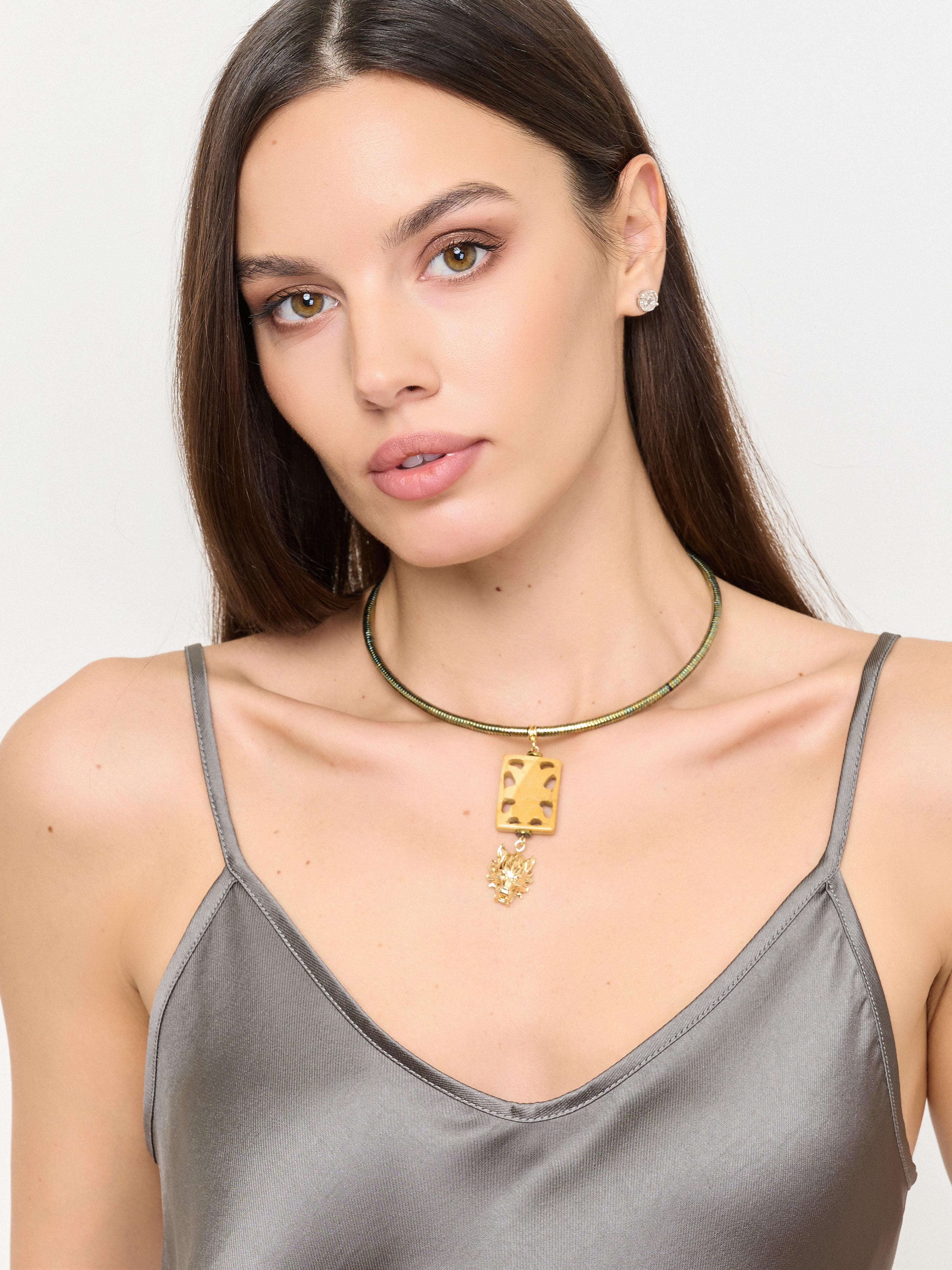 Э439097/24-02 Колье Лукоморье Ярославна