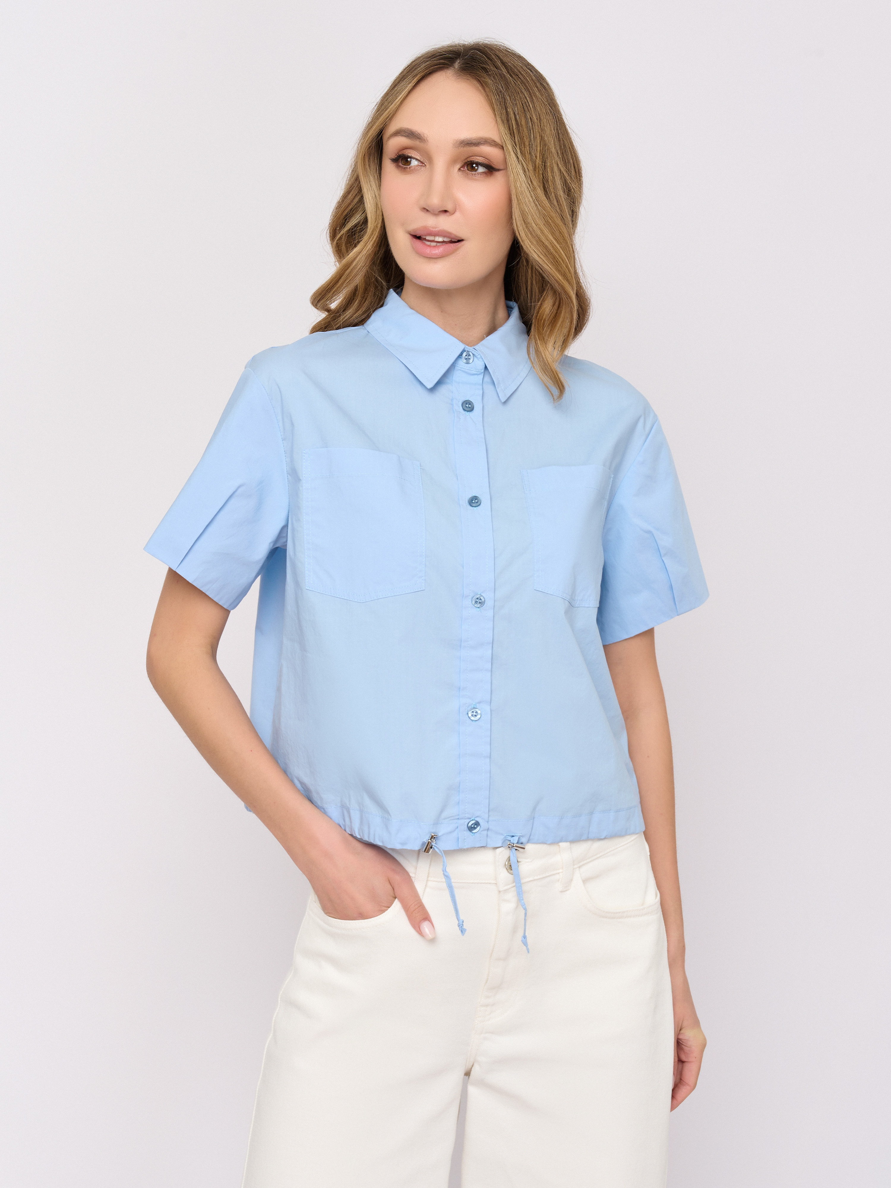 ЭQ52C306/778/м/26-01 Блуза IL VENTO & LA SETA