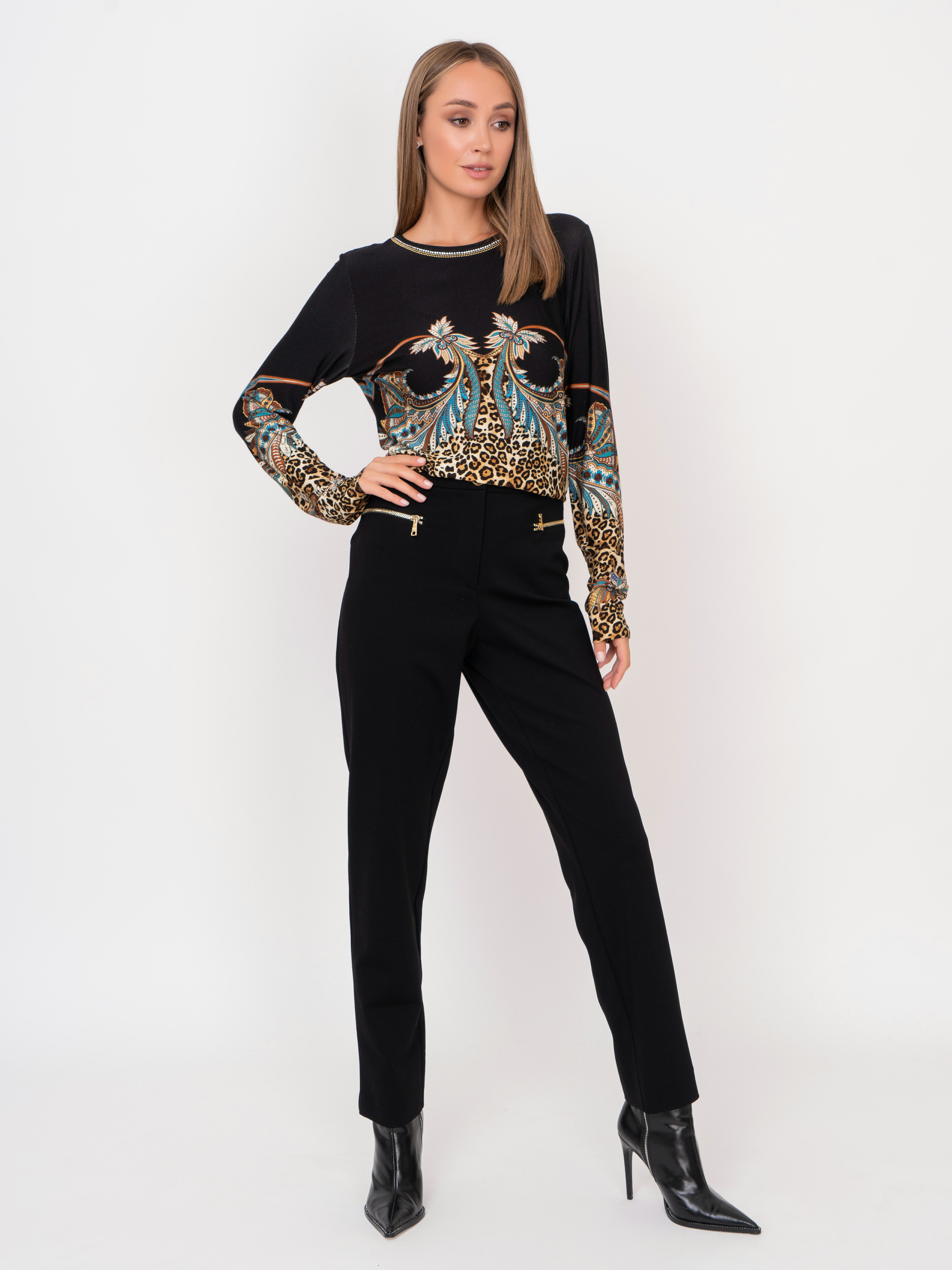 Э6M130/21-02 Блузка Elisa Fanti