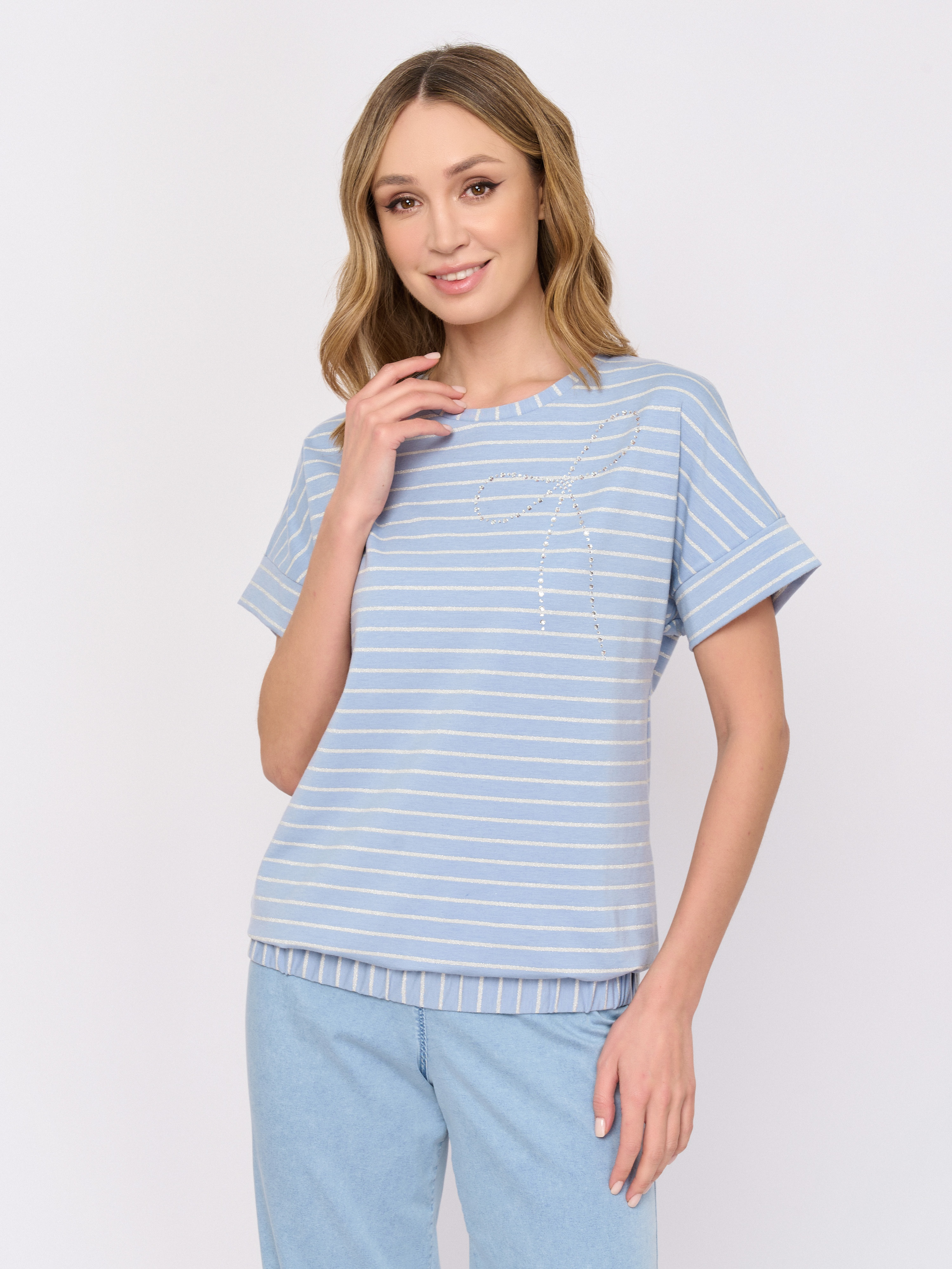 Э2282-126/м/26-01 Блузка тр. Franco Vello