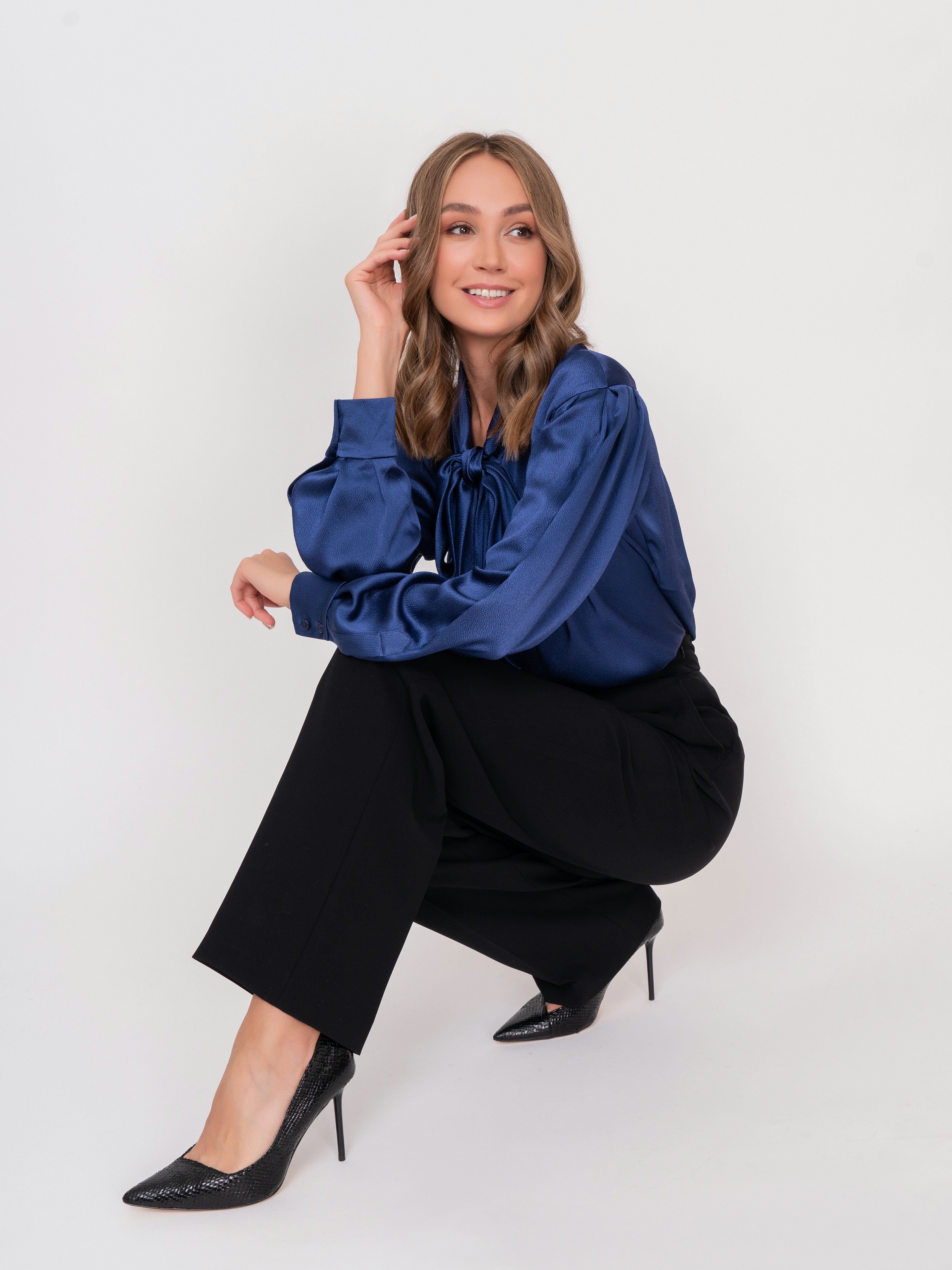 ЭLETTERE-1261/21-02 Блуза Luisa Spagnoli