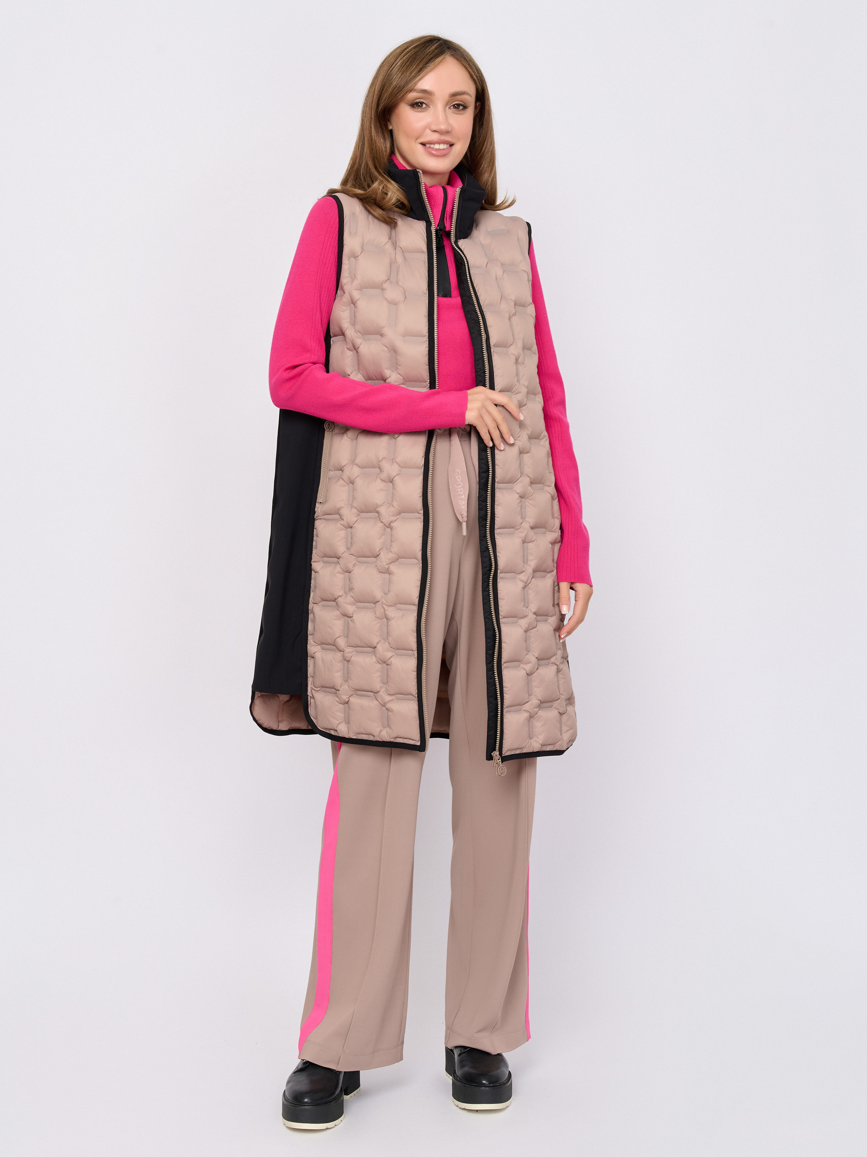 Э200058/м/25-02 Пальто без рукавов Sportalm