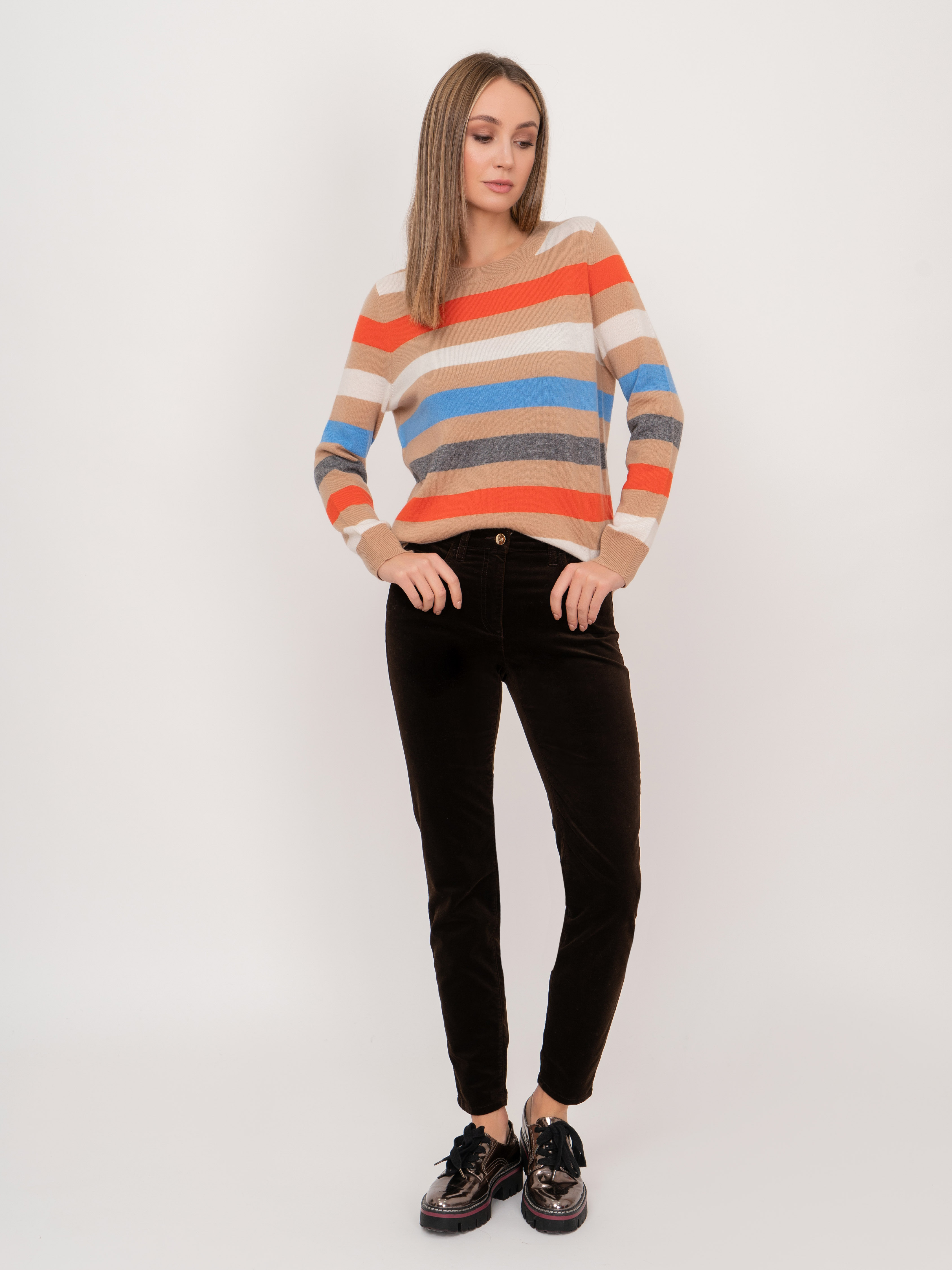 ЭORGOGLIO A/21-02 Брюки (джинсы) Luisa Spagnoli