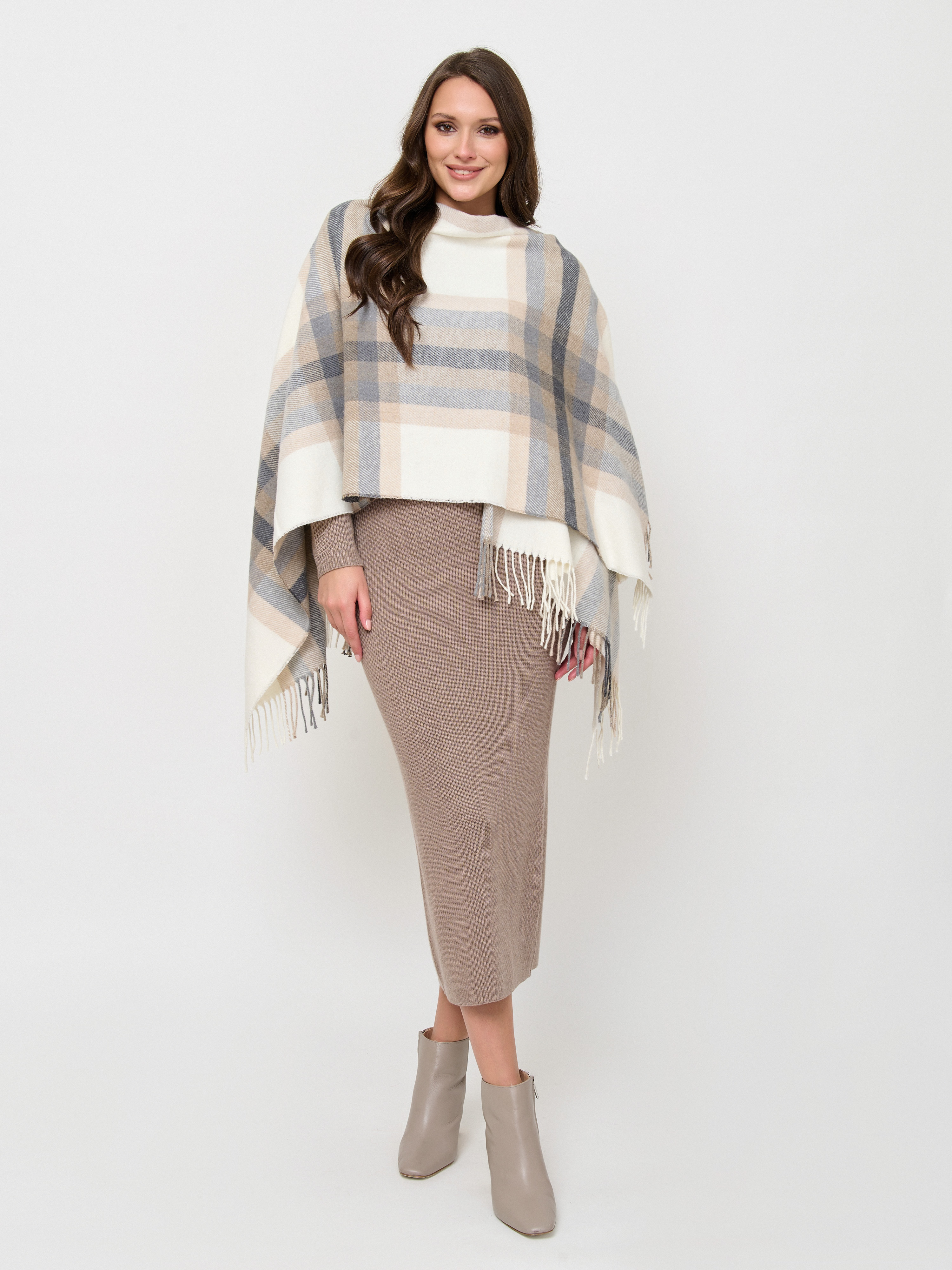 ЭNELLA/м/24-02 Пончо EMME