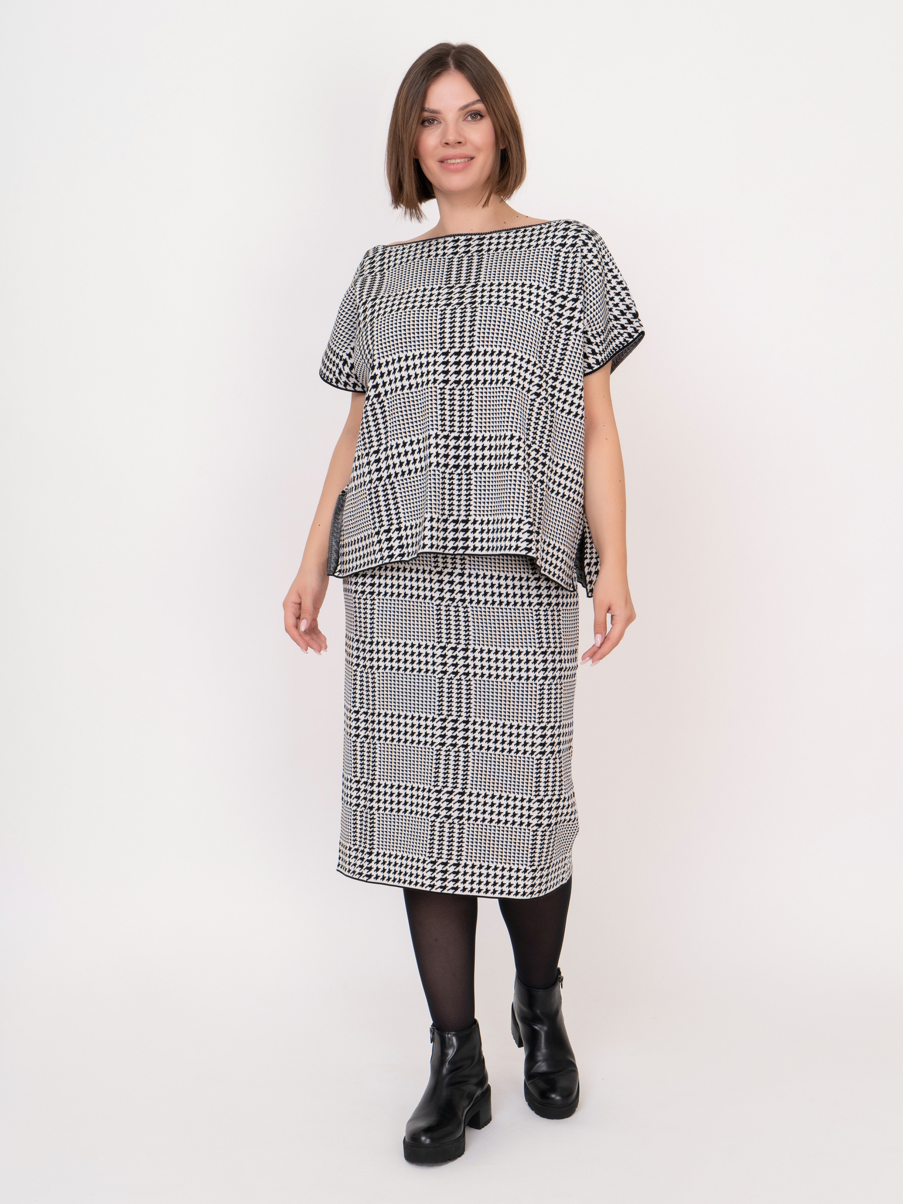 Э7601.5015/21-02 Юбка Mat Fashion