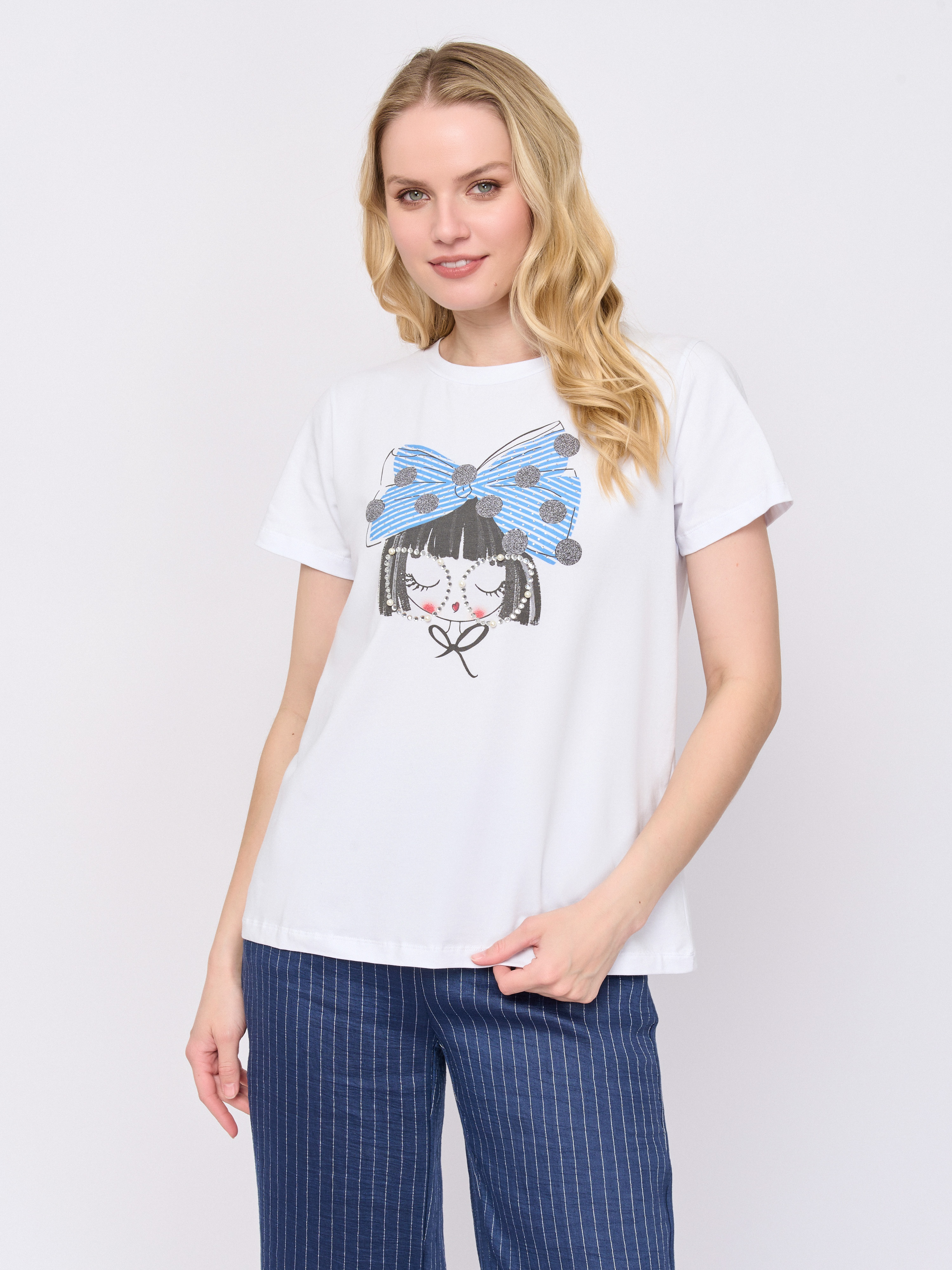 Э25D3958/м/25-01 Футболка Donne da Sogno