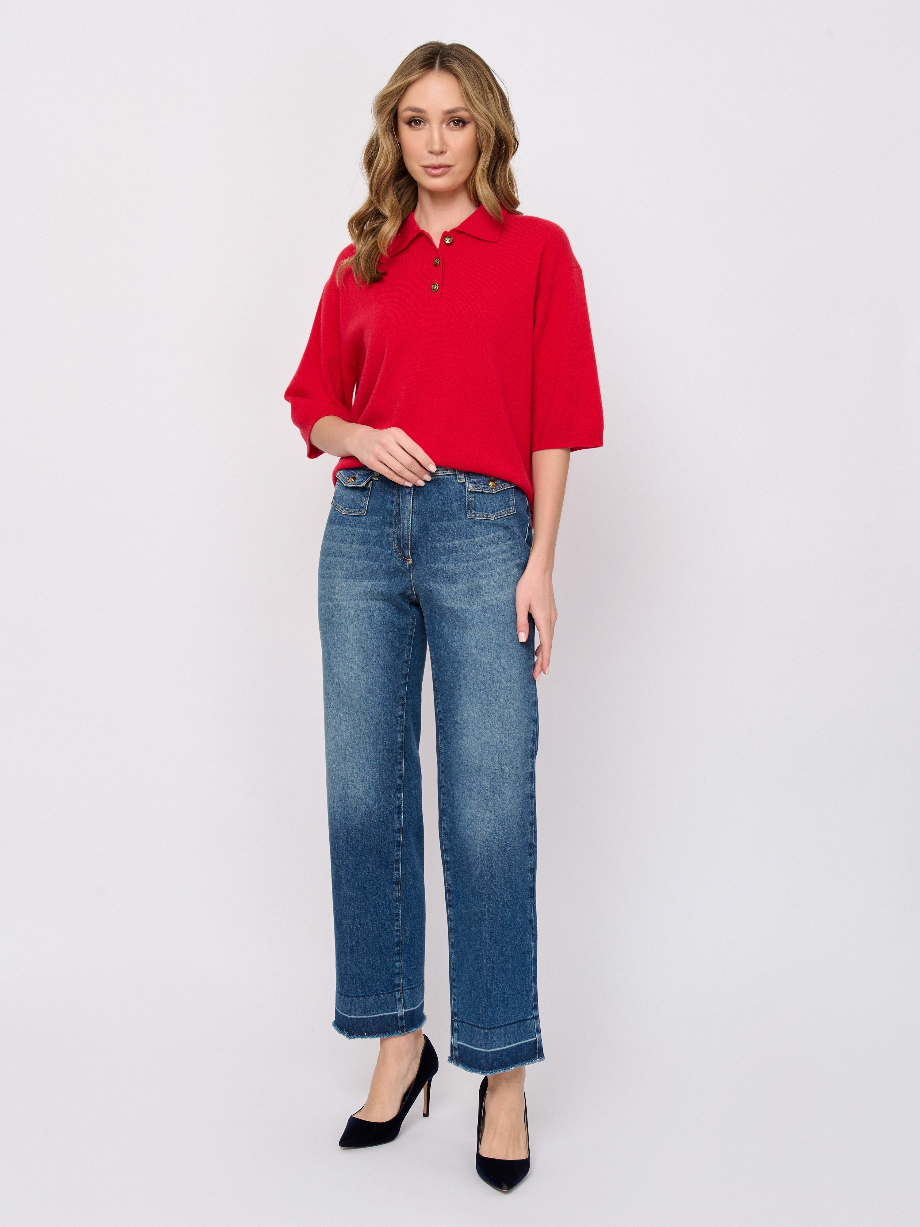 С638861/4500/м/26-01 Джинсы Luisa Cerano