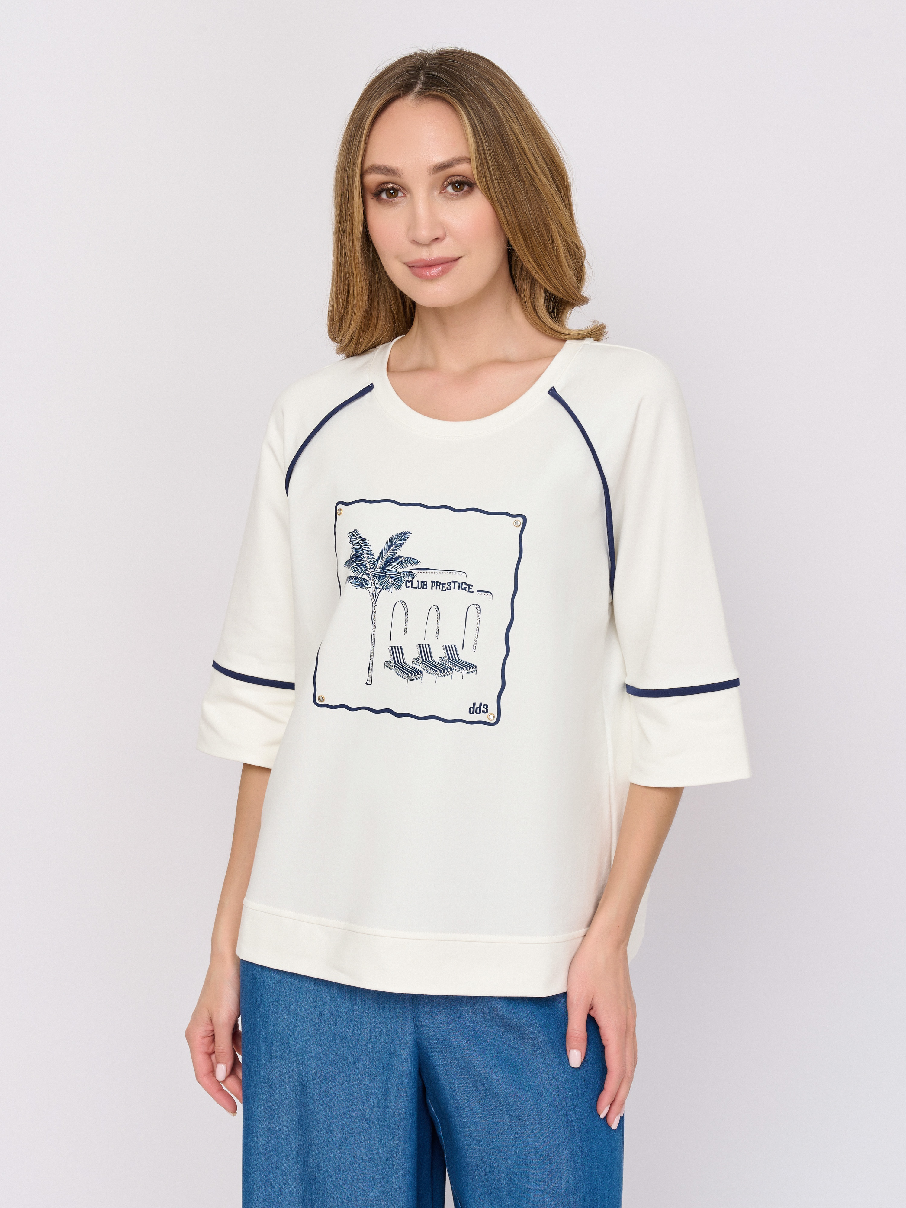 С26D4696/м/26-01 Блуза трикотажная DONNE DA SOGNO