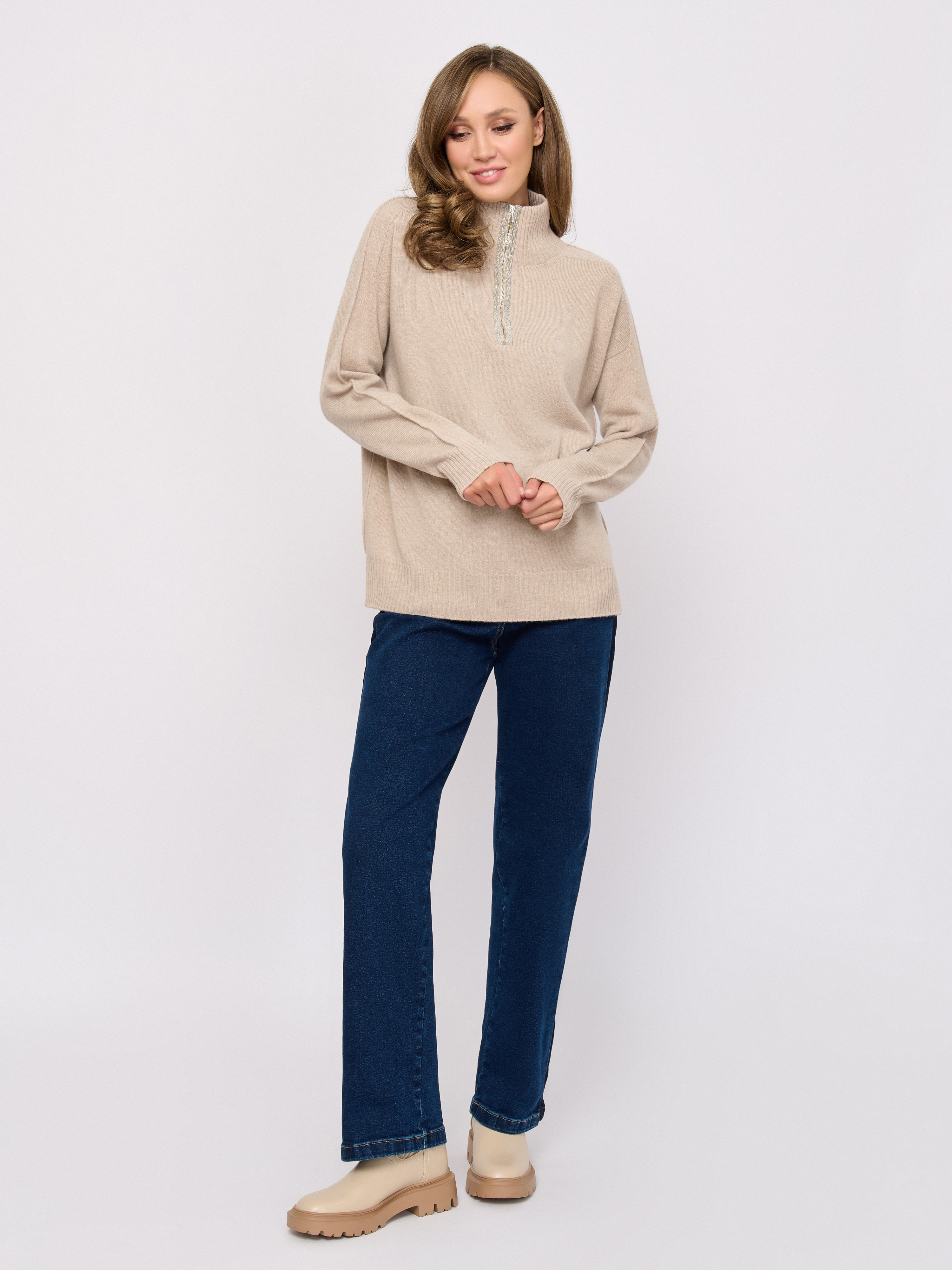 Э7800-226/м/25-02 Брюки джинсовые Franco Vello