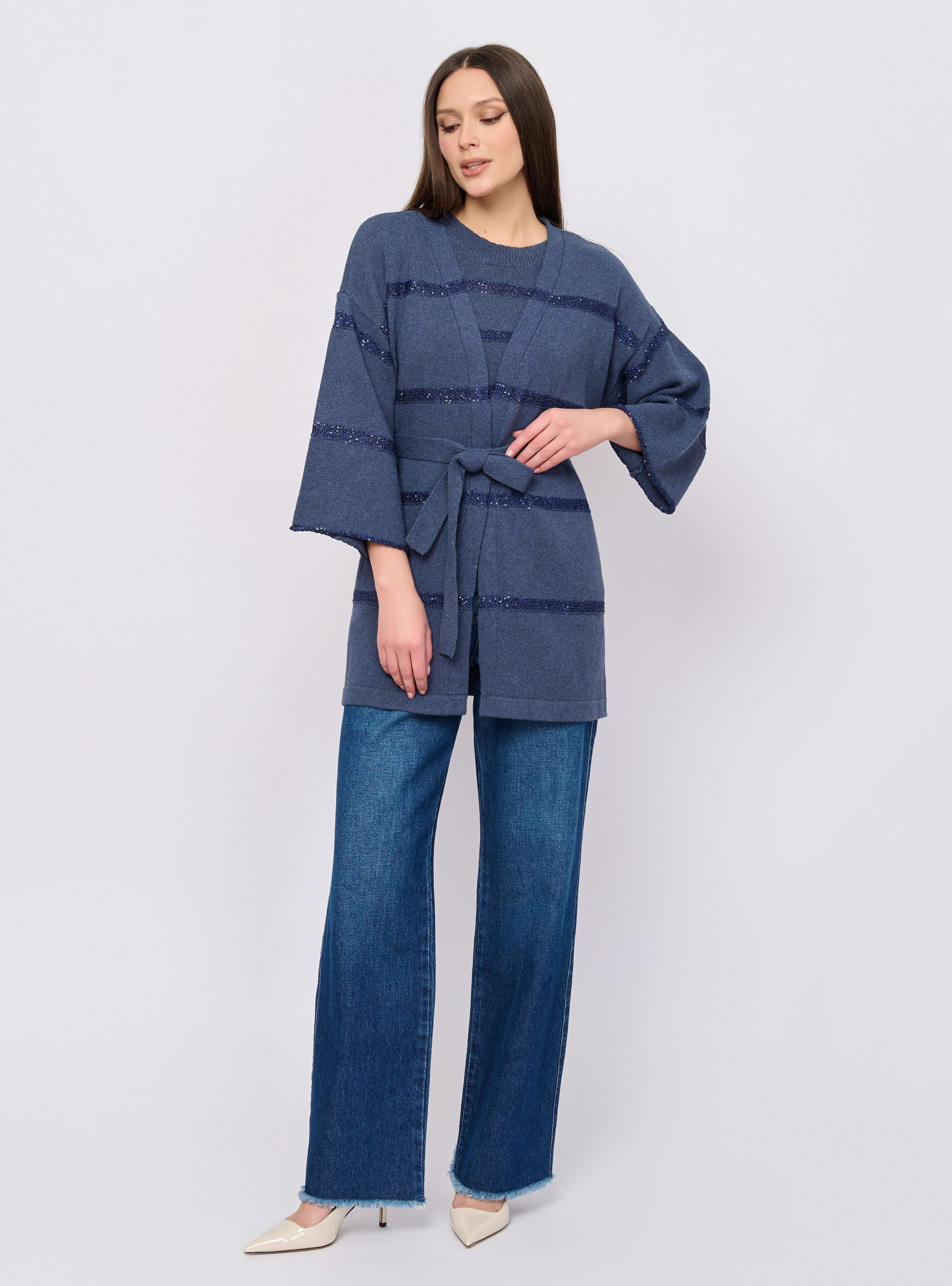 5101-227/26-02 Кардиган вязаный Franco Vello