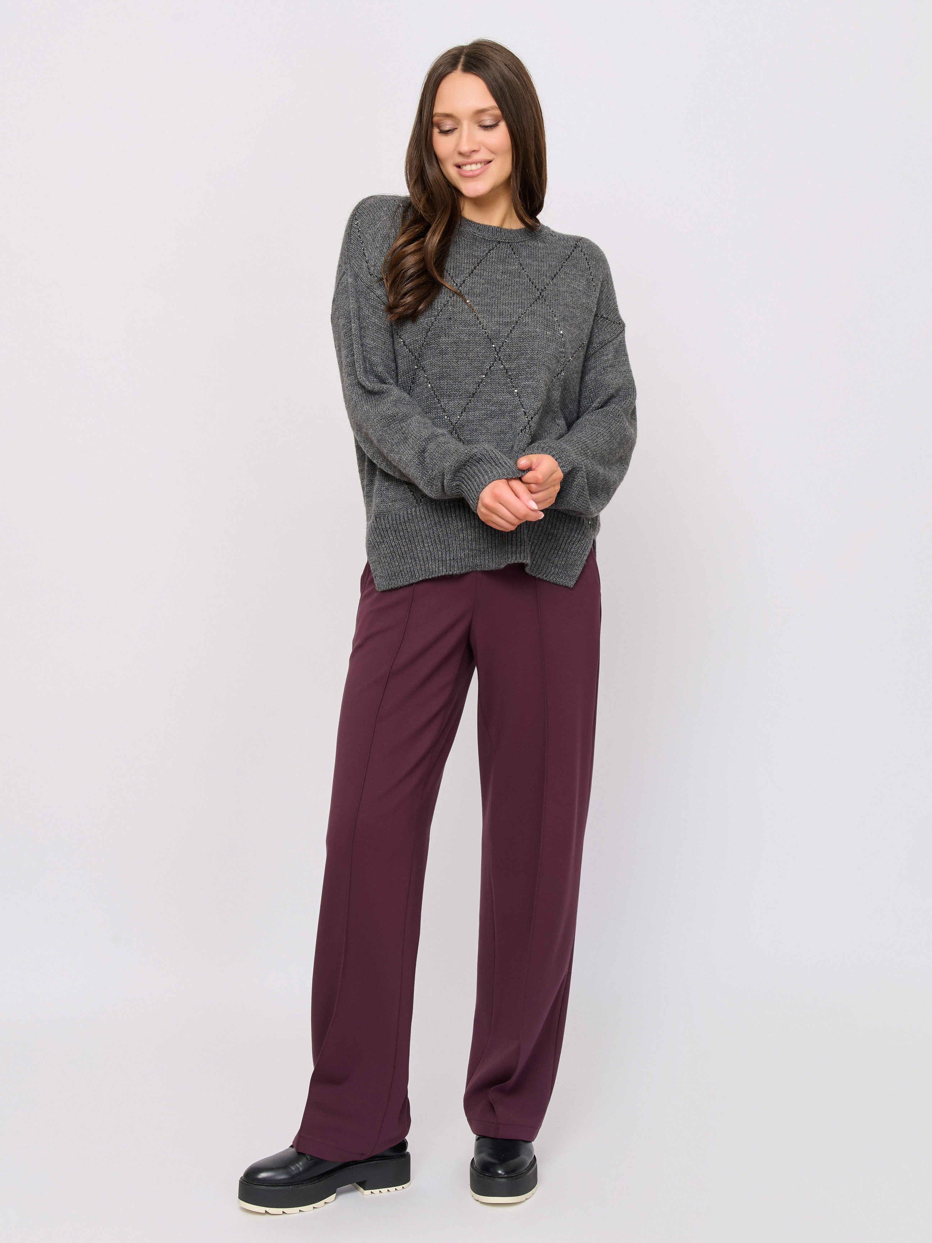 ЭRI5FP009/м/25-02 Свитер ICONA