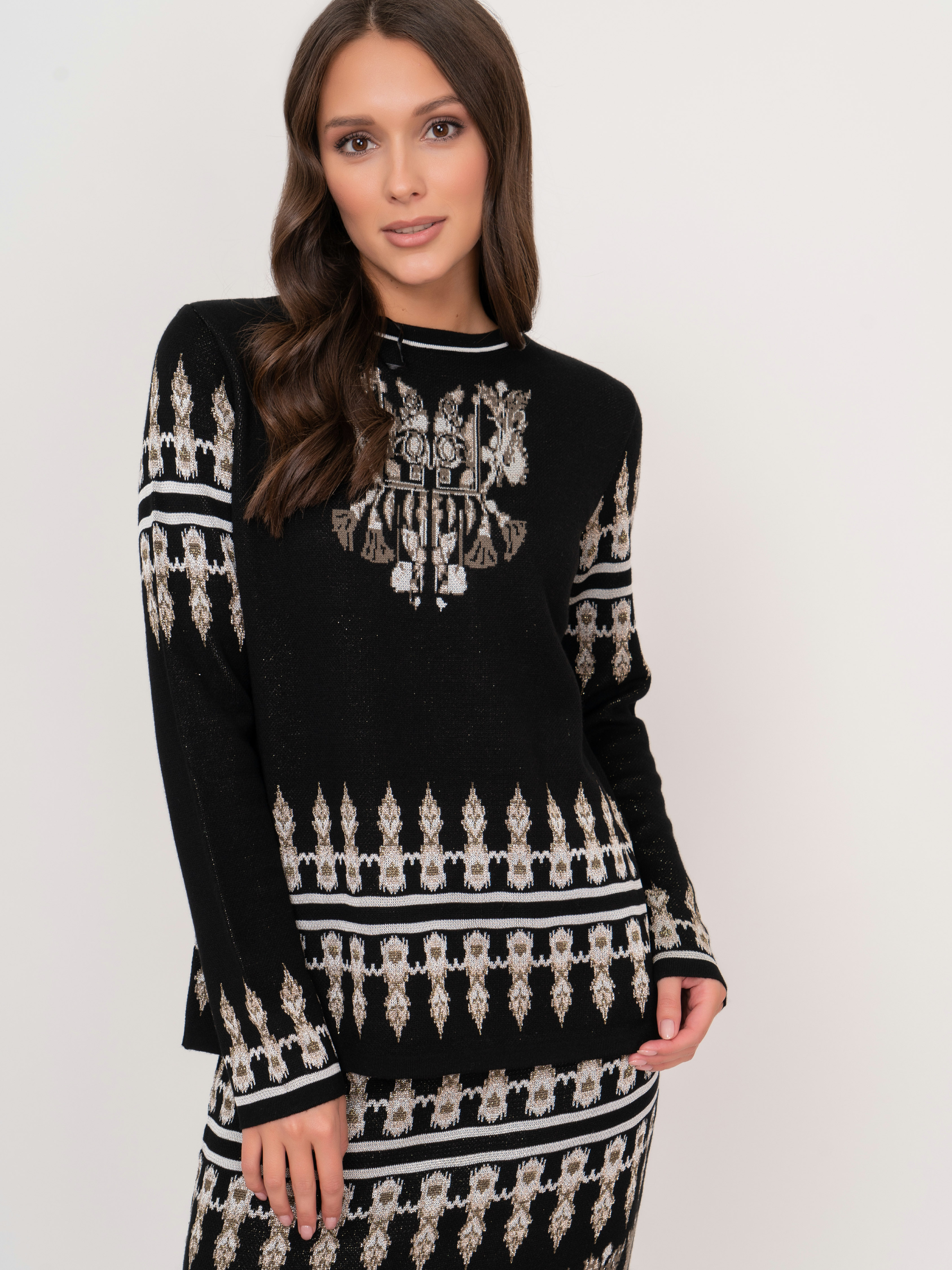 Э5272-222/21-02 Джемпер вязаный Franco Vello