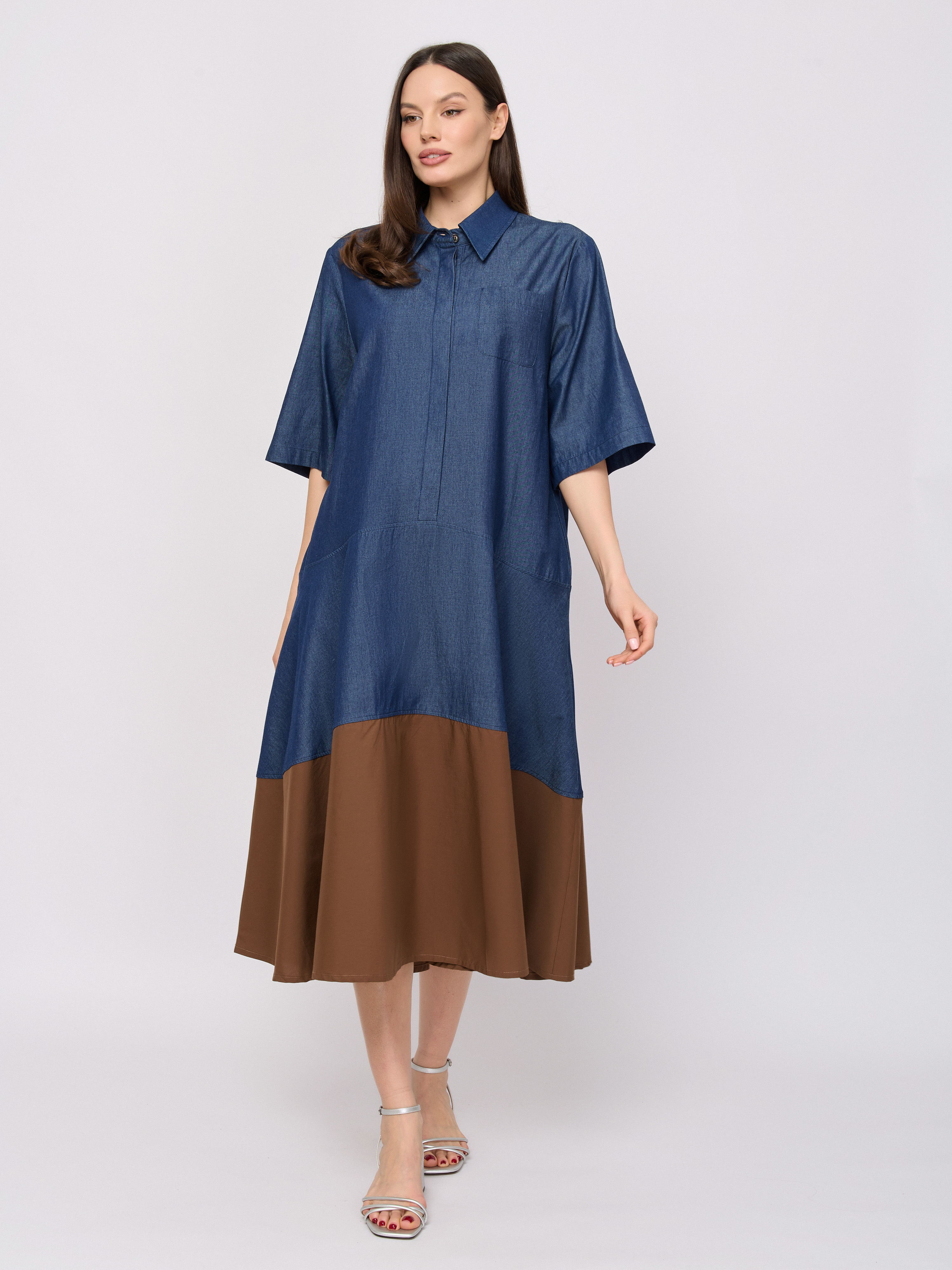 ЭQ32A321/1151/м/26-01 Платье IL VENTO & LA SETA