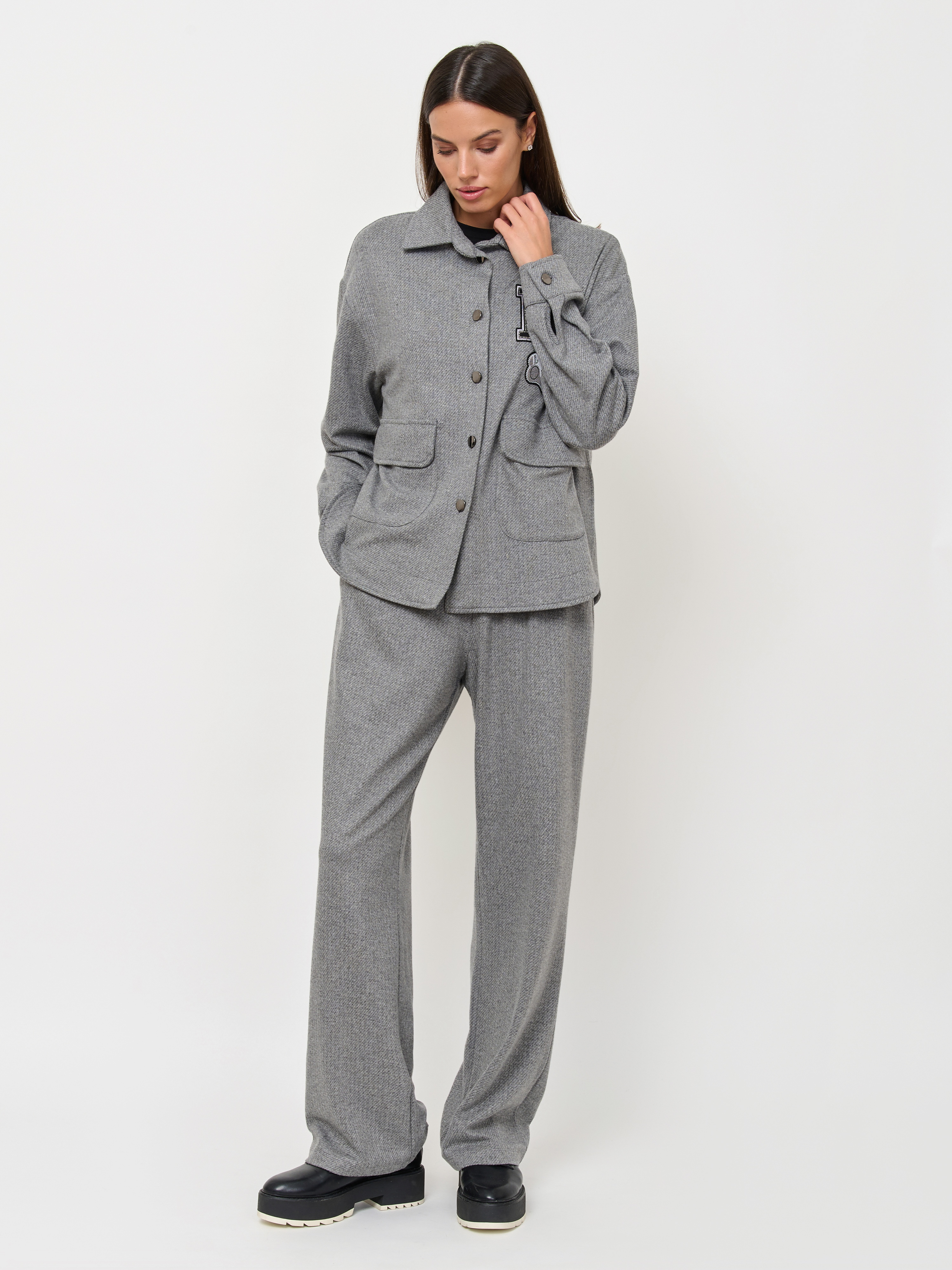 Э24D3607м//24-02 Брюки тр. Donne da Sogno