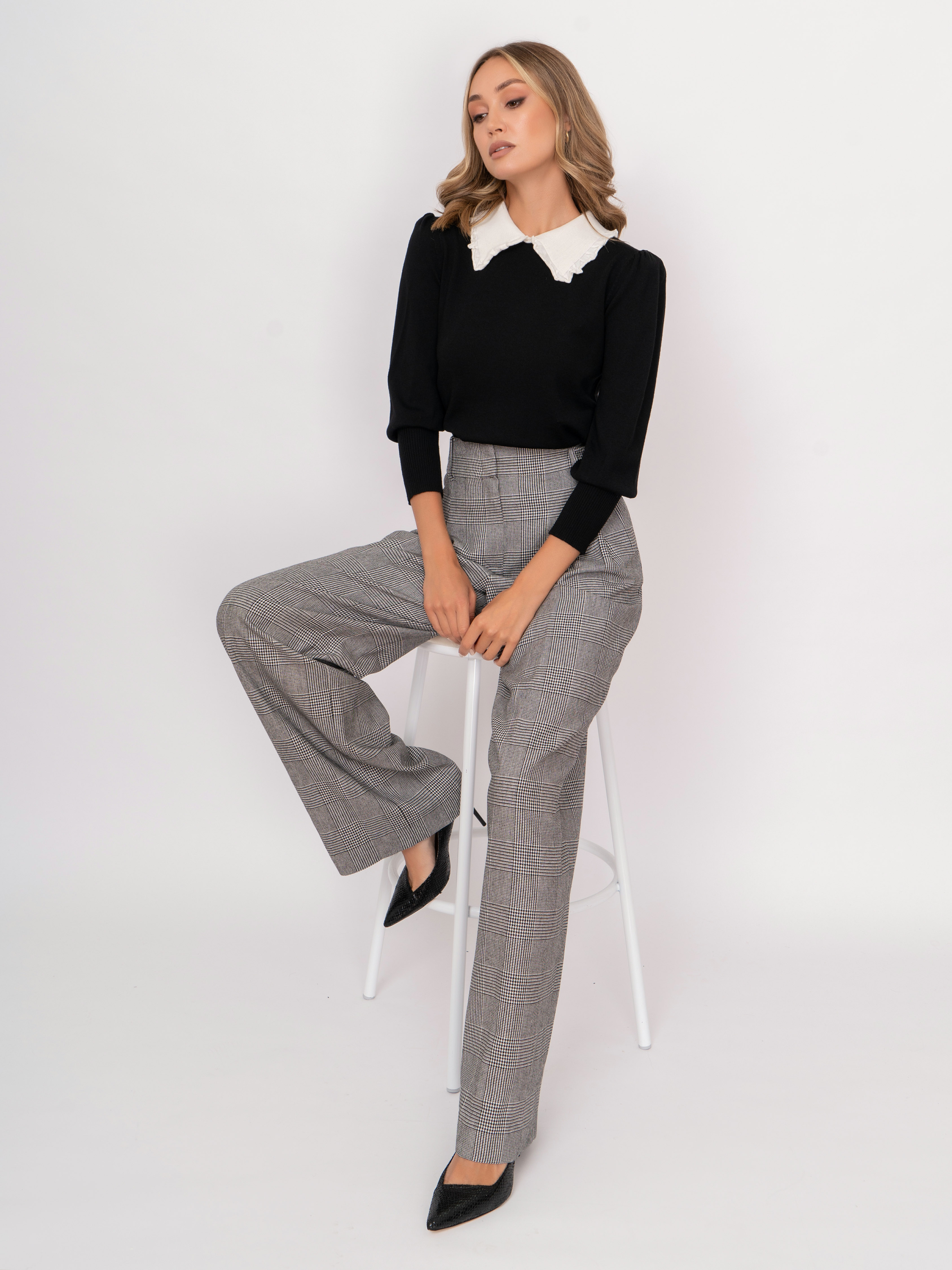 ЭOSSIDIANA/22-02 Брюки Luisa Spagnoli