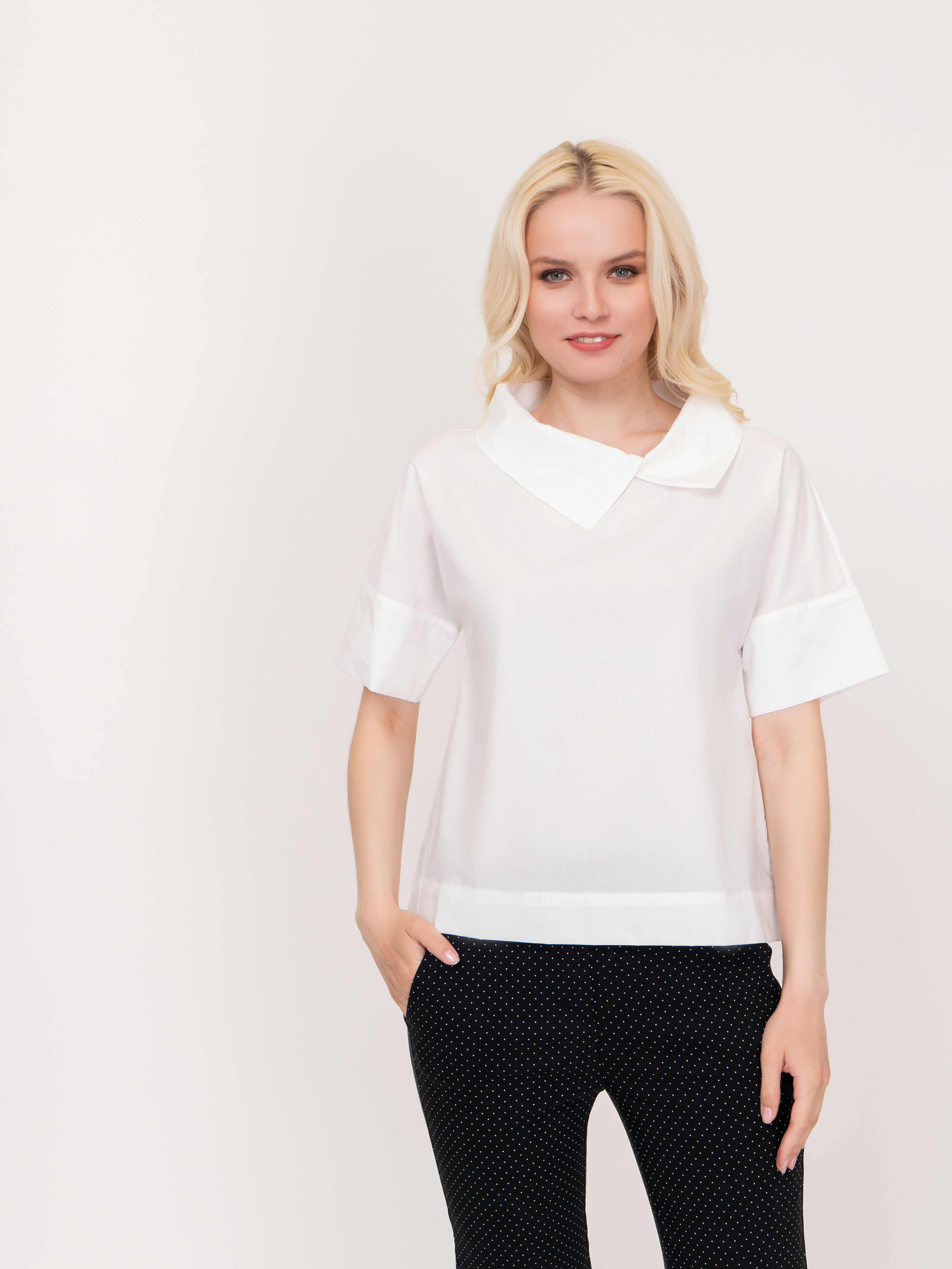 ЭQ02C257/778/21-01 Блуза IL Vento&La Seta