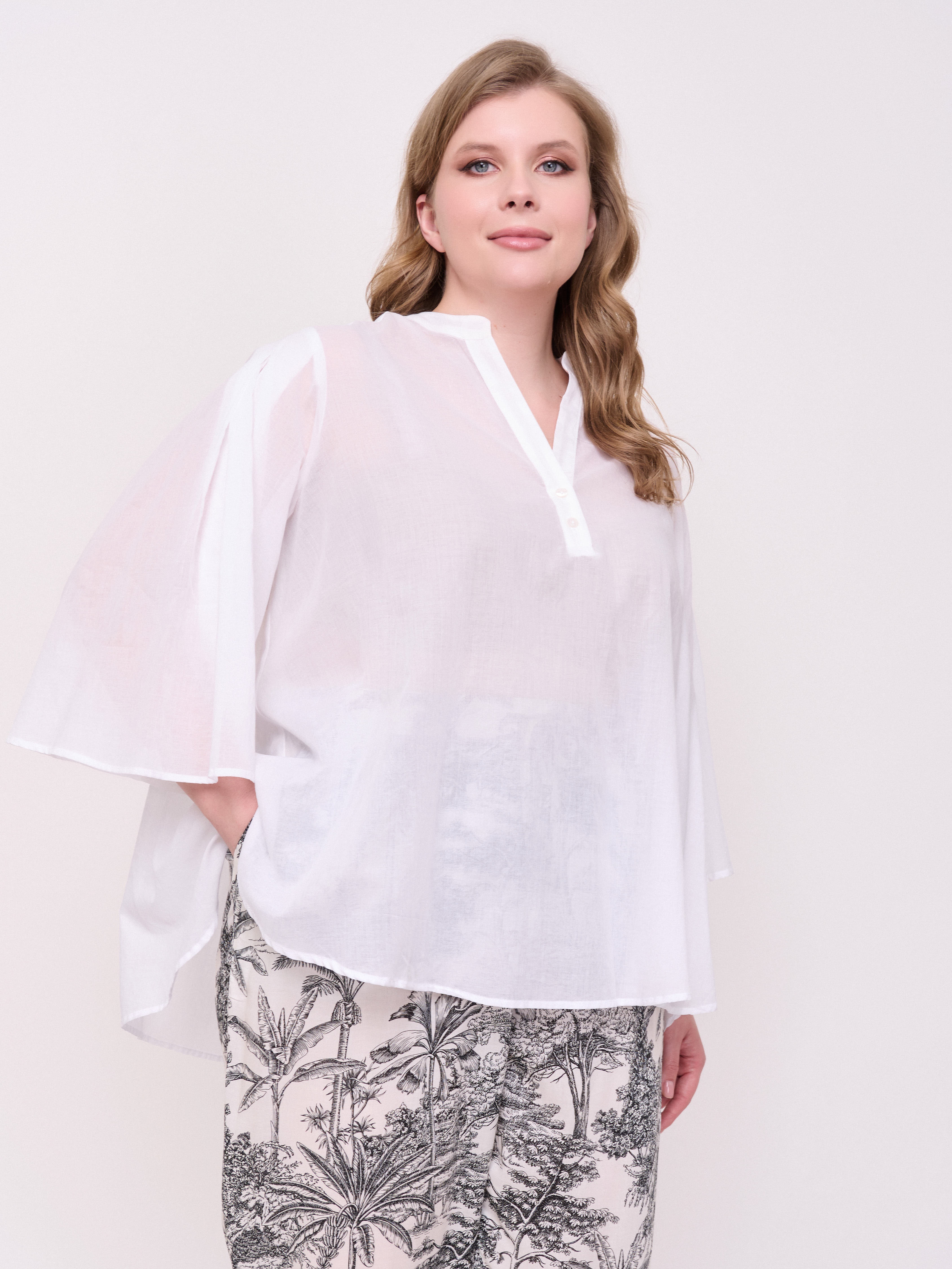 Э8101.1053/24-01 Блузка Mat Fashion