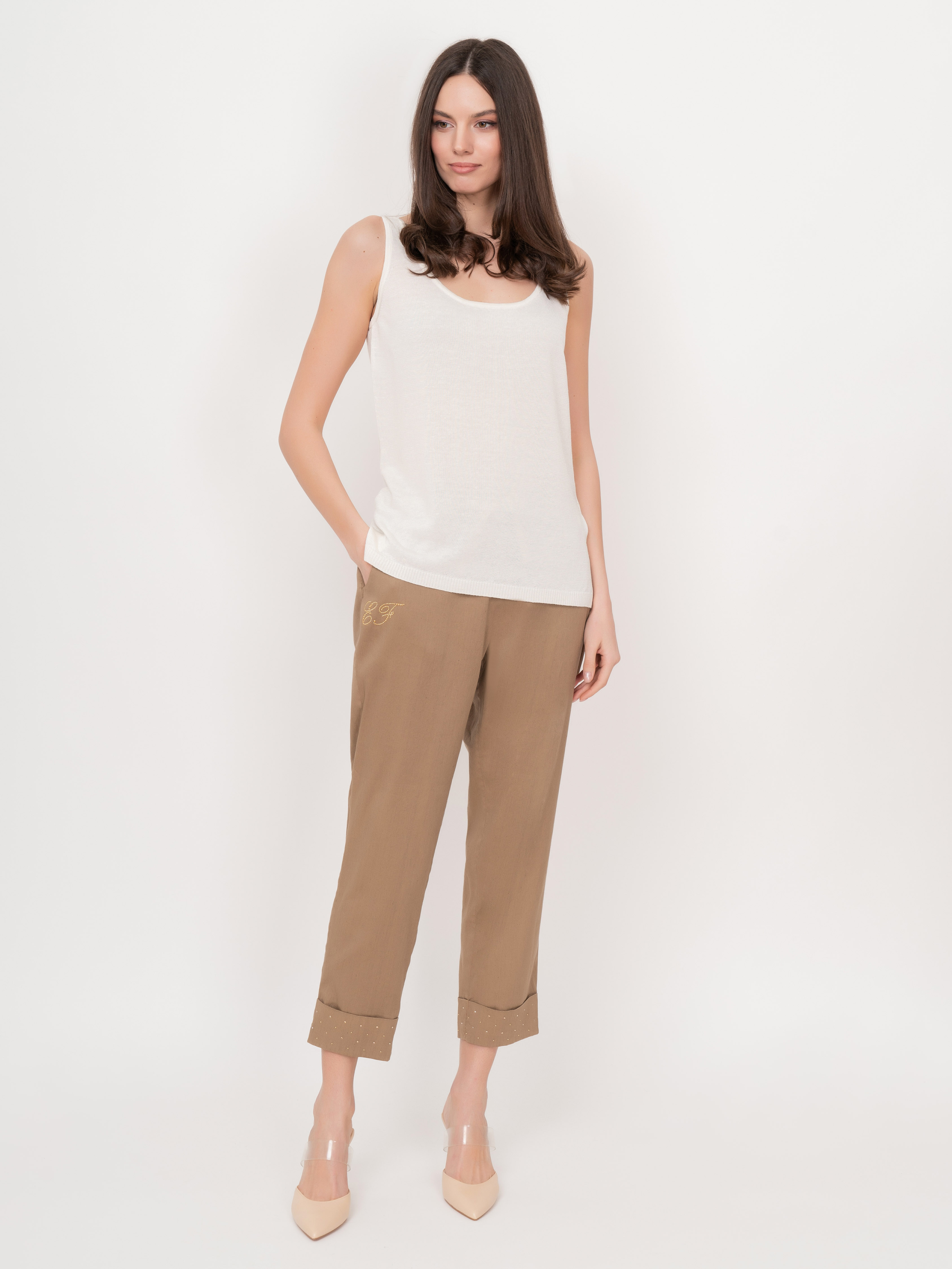 Э5P710/22-01 Брюки Elisa Fanti