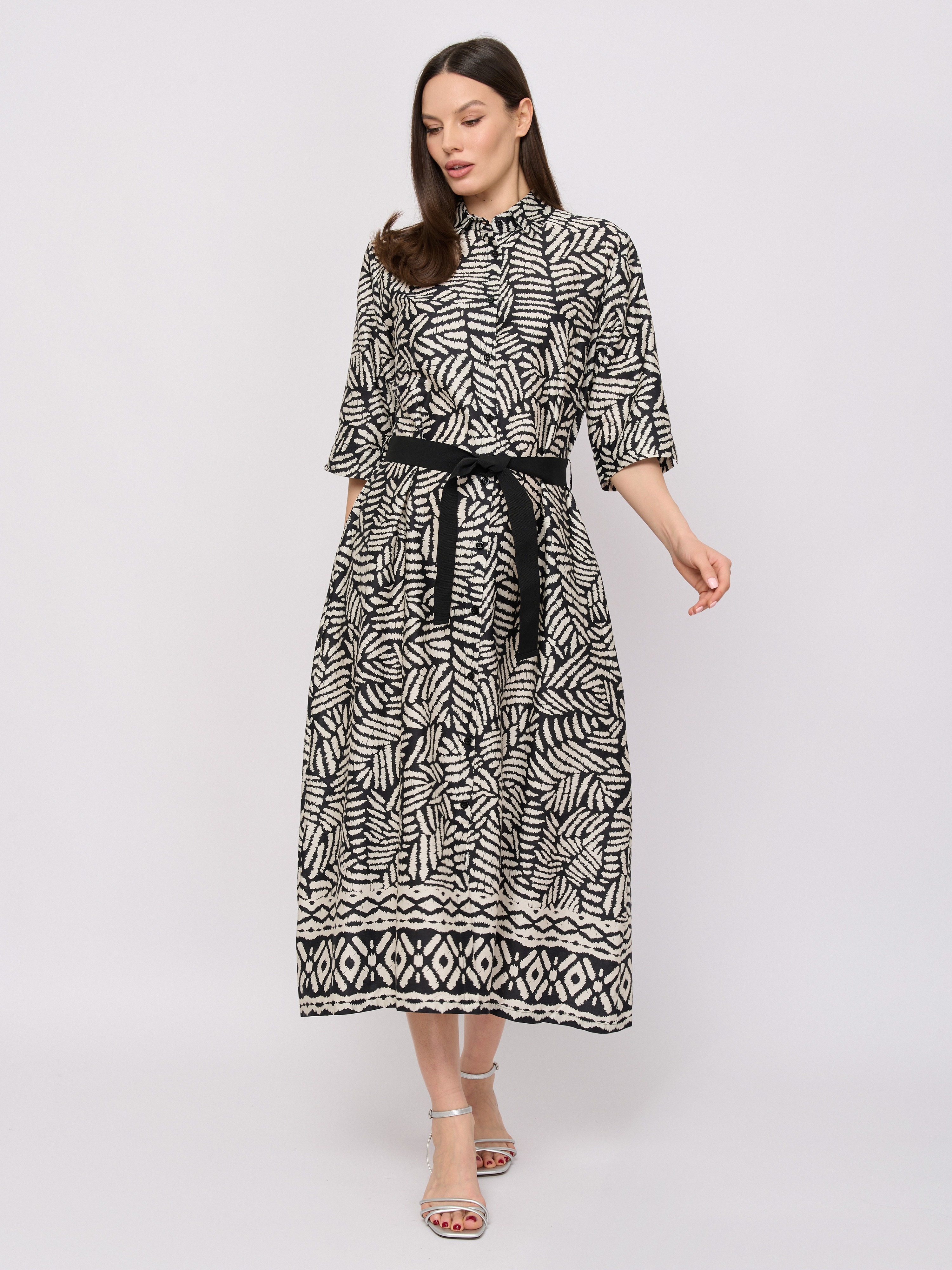 ЭQ91A266/3779/м/26-01 Платье IL VENTO & LA SETA