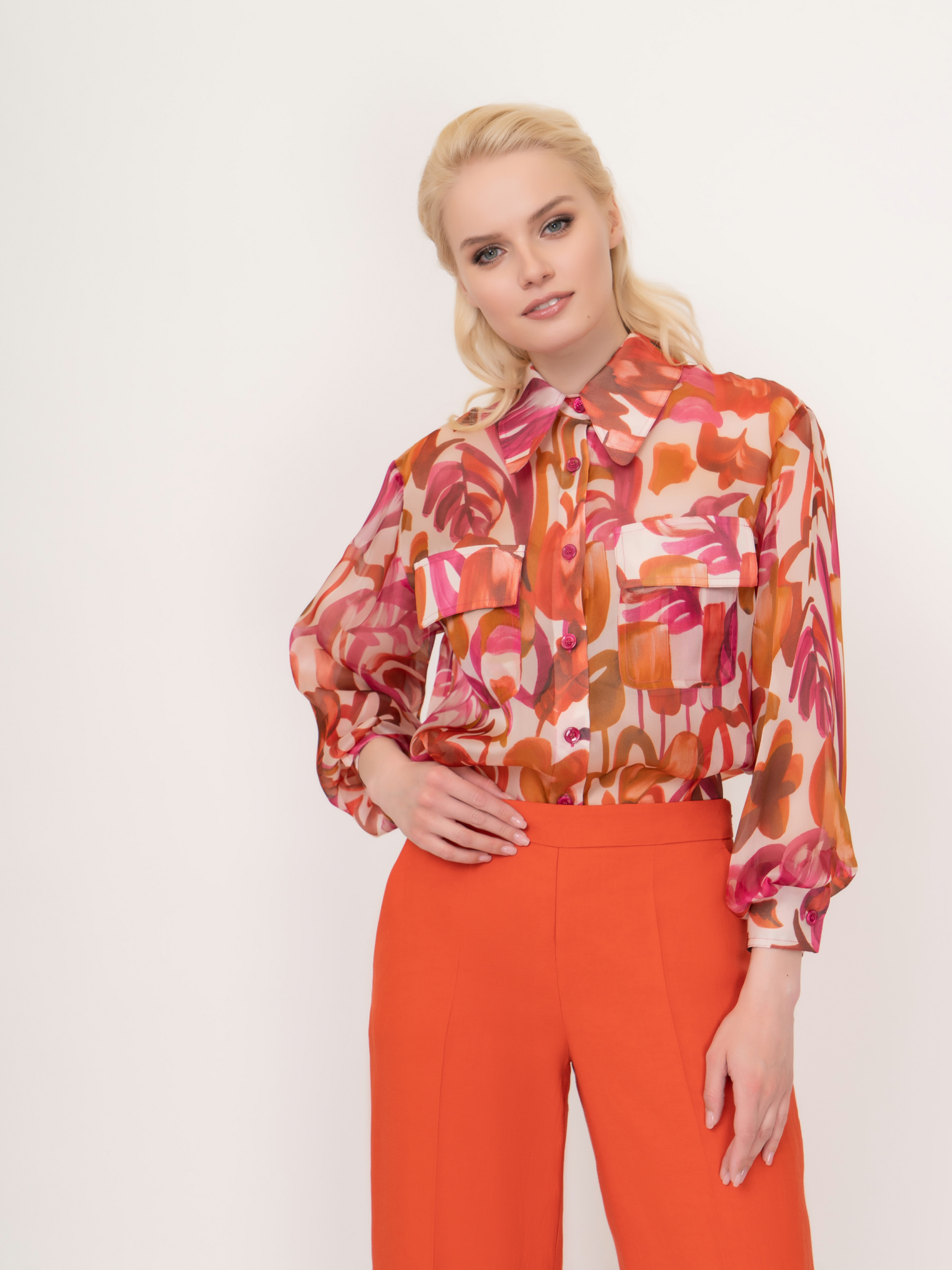 ЭBASSEN/21-01 Блузка Luisa Spagnoli