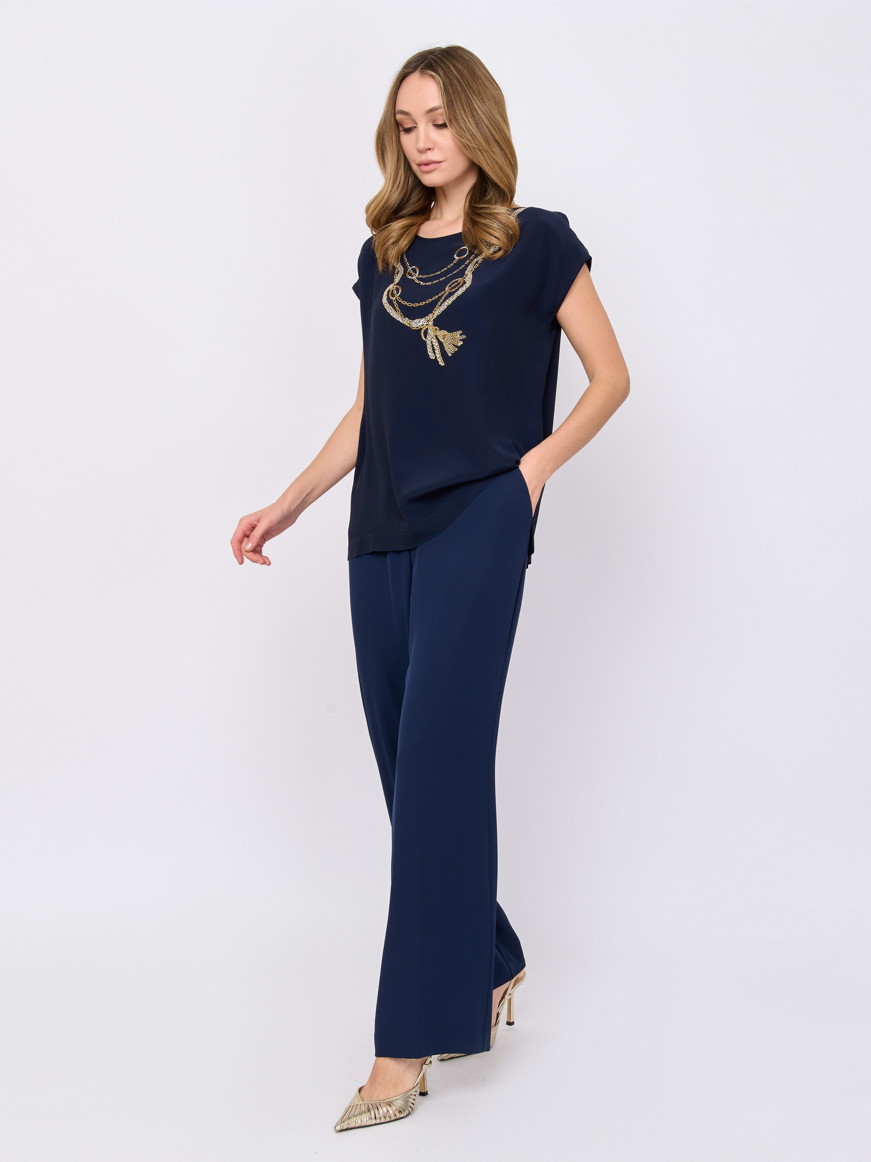 ЭLUDOV_E5 214/м/25-01 Брюки Moretti