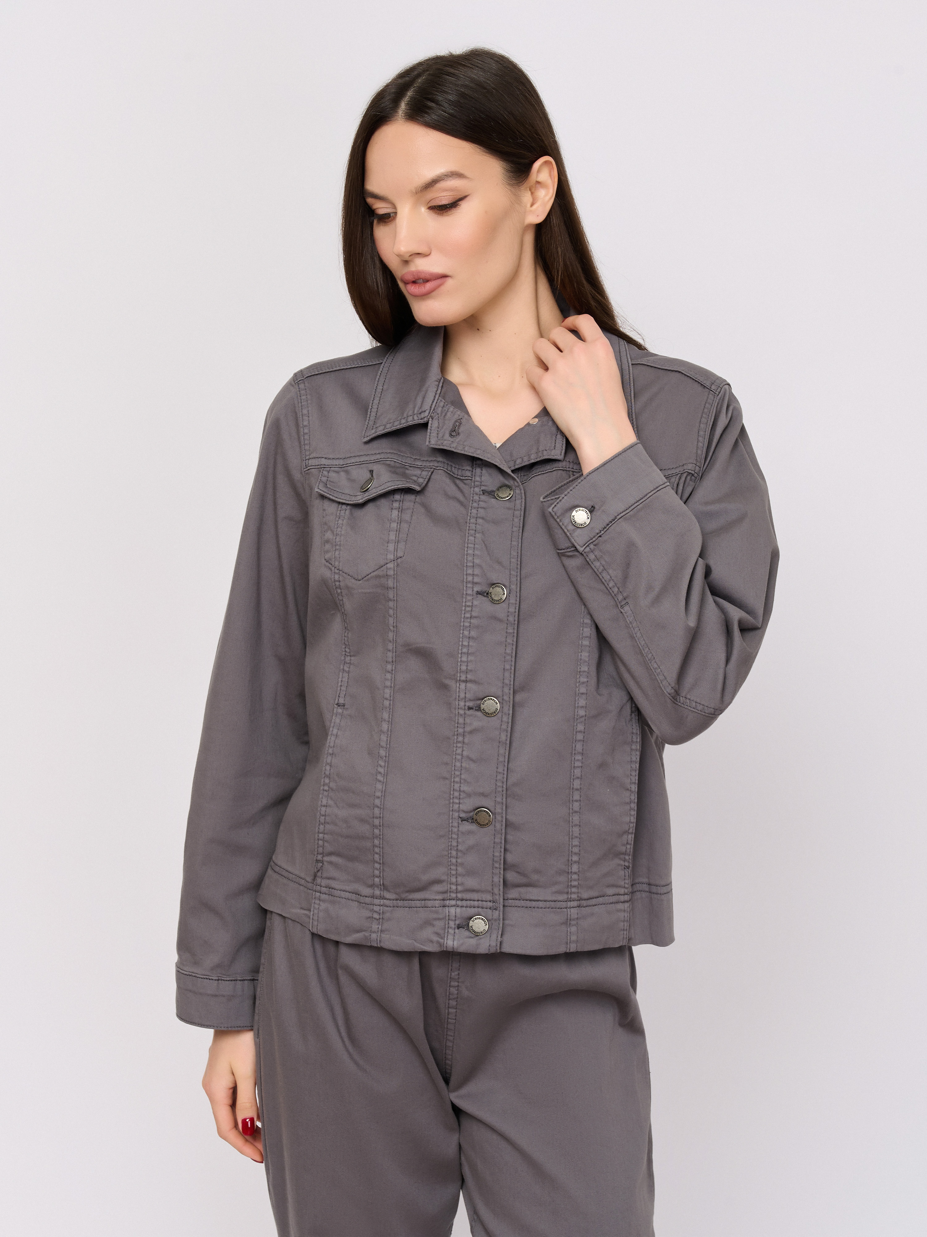 С356196/м/26-01 Куртка джинсовая DORIS STREICH