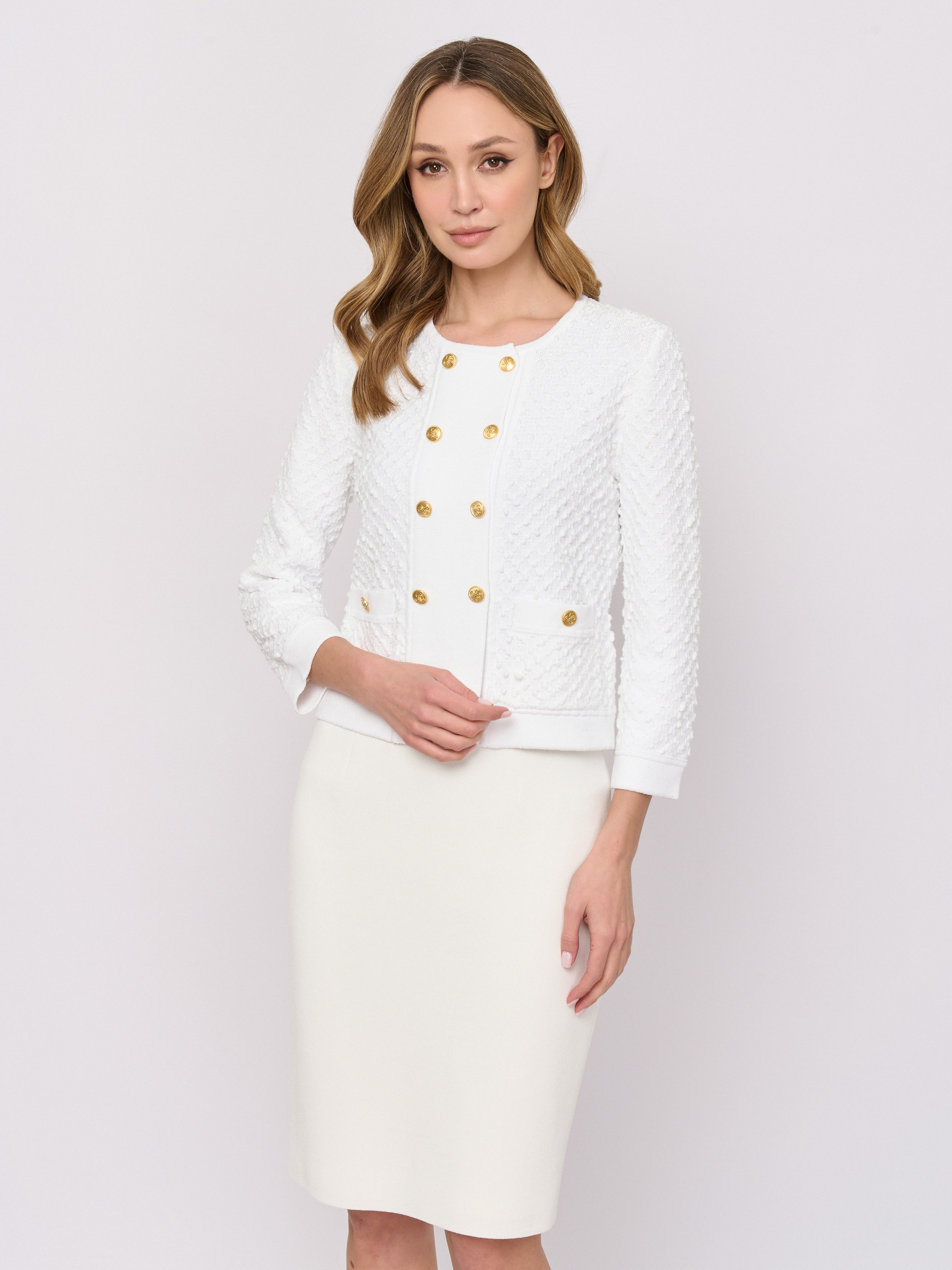 С CELLE/м/26-01 Жакет тр. Luisa Spagnoli