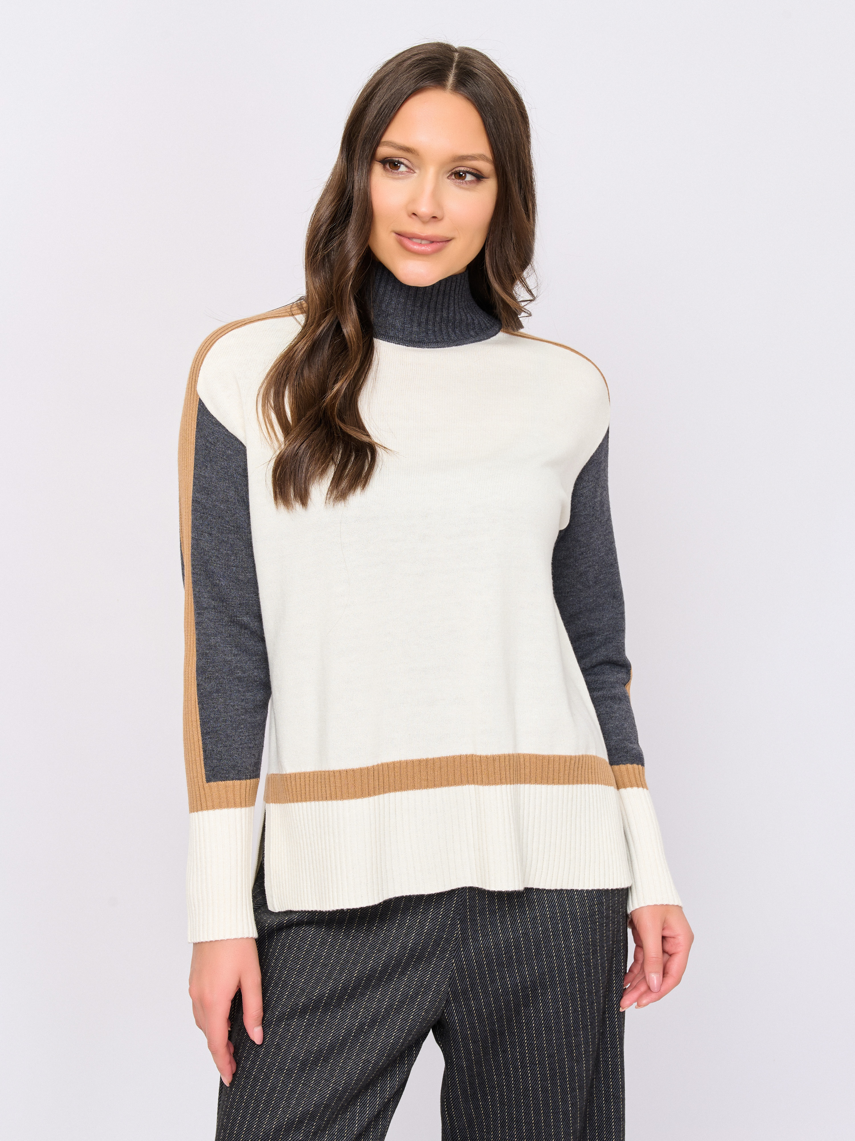 ЭAW199/м/25-02 Свитер LEO & UGO