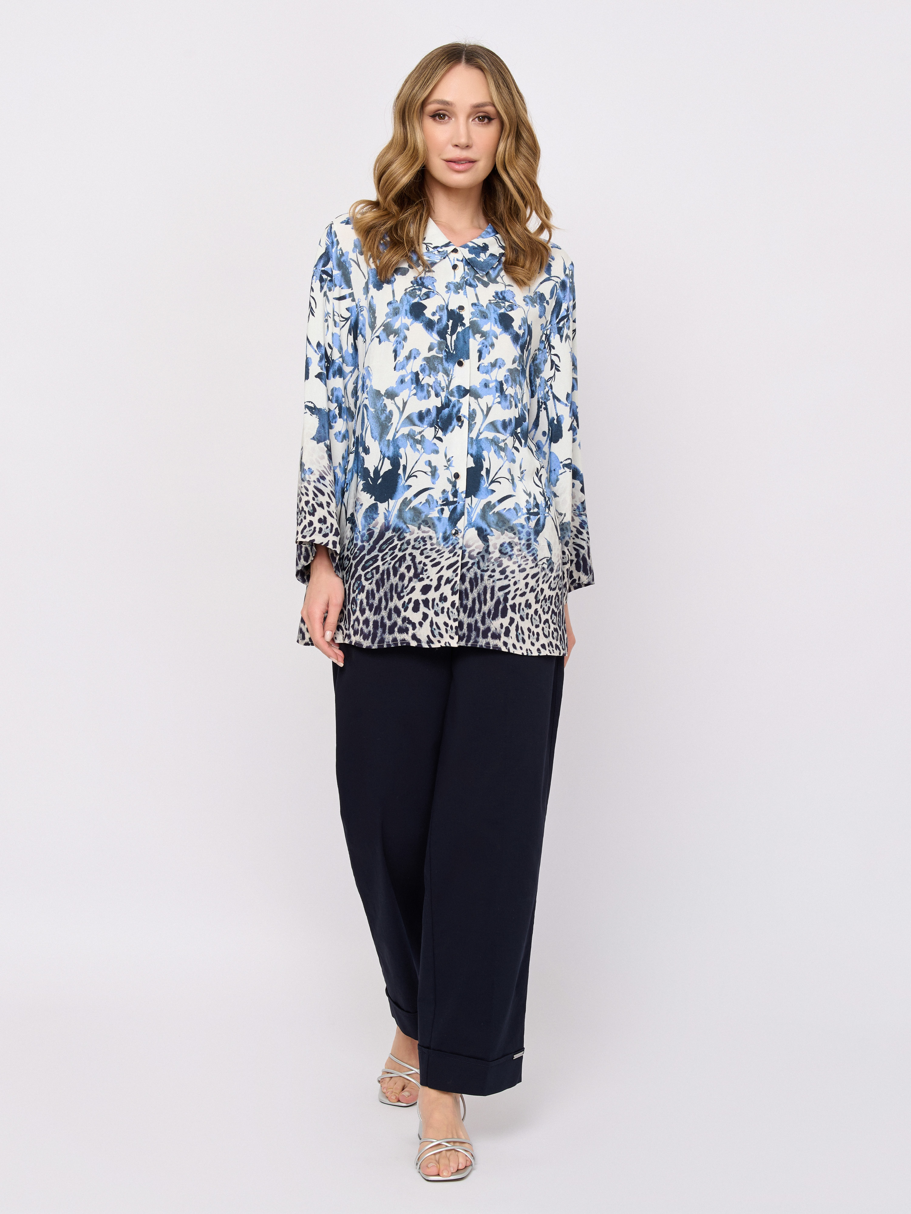 Э7892-126/м/26-01 Брюки Franco Vello