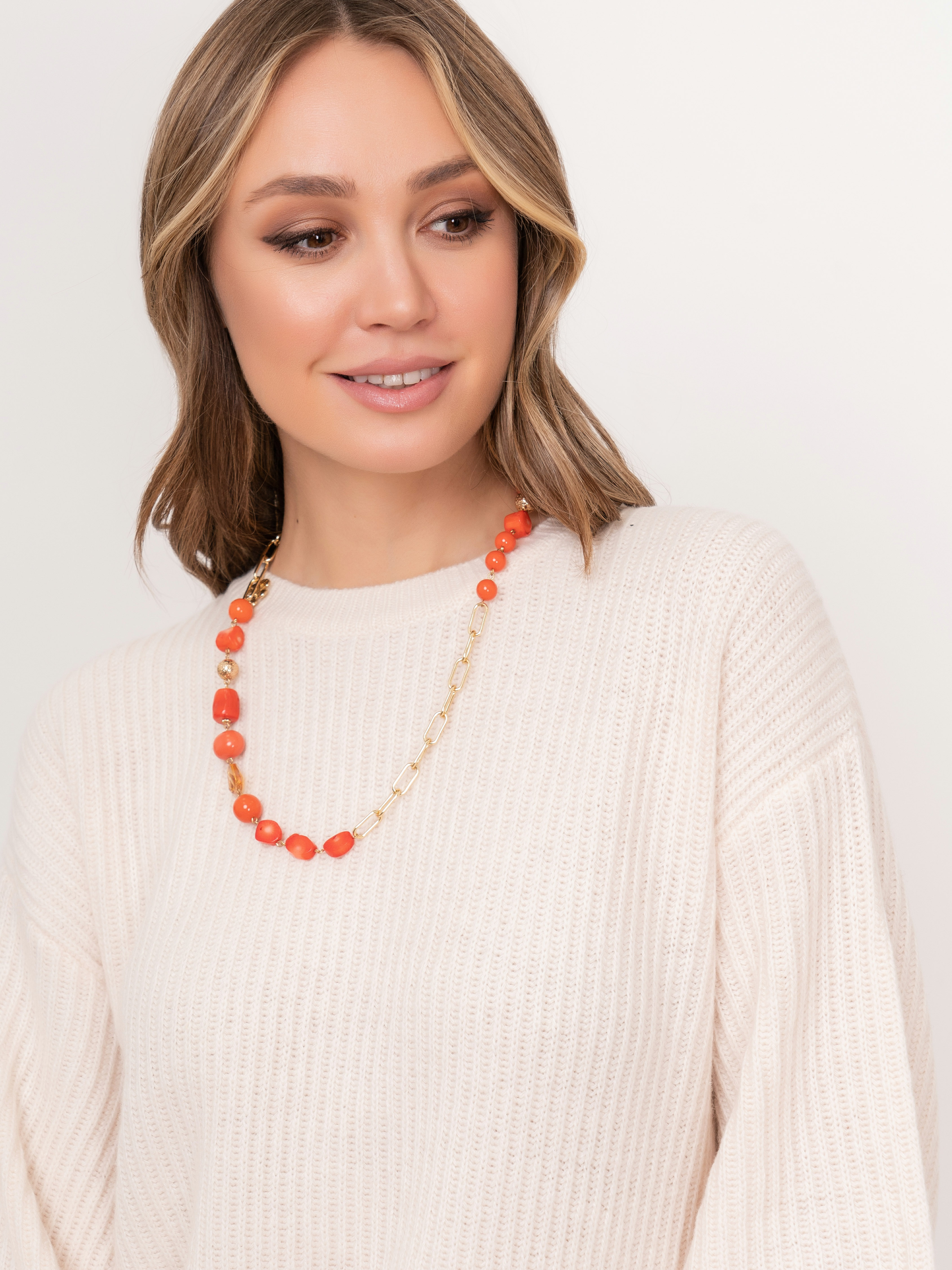 363897/21-02 Колье-трансформер Все к морю Ярославна