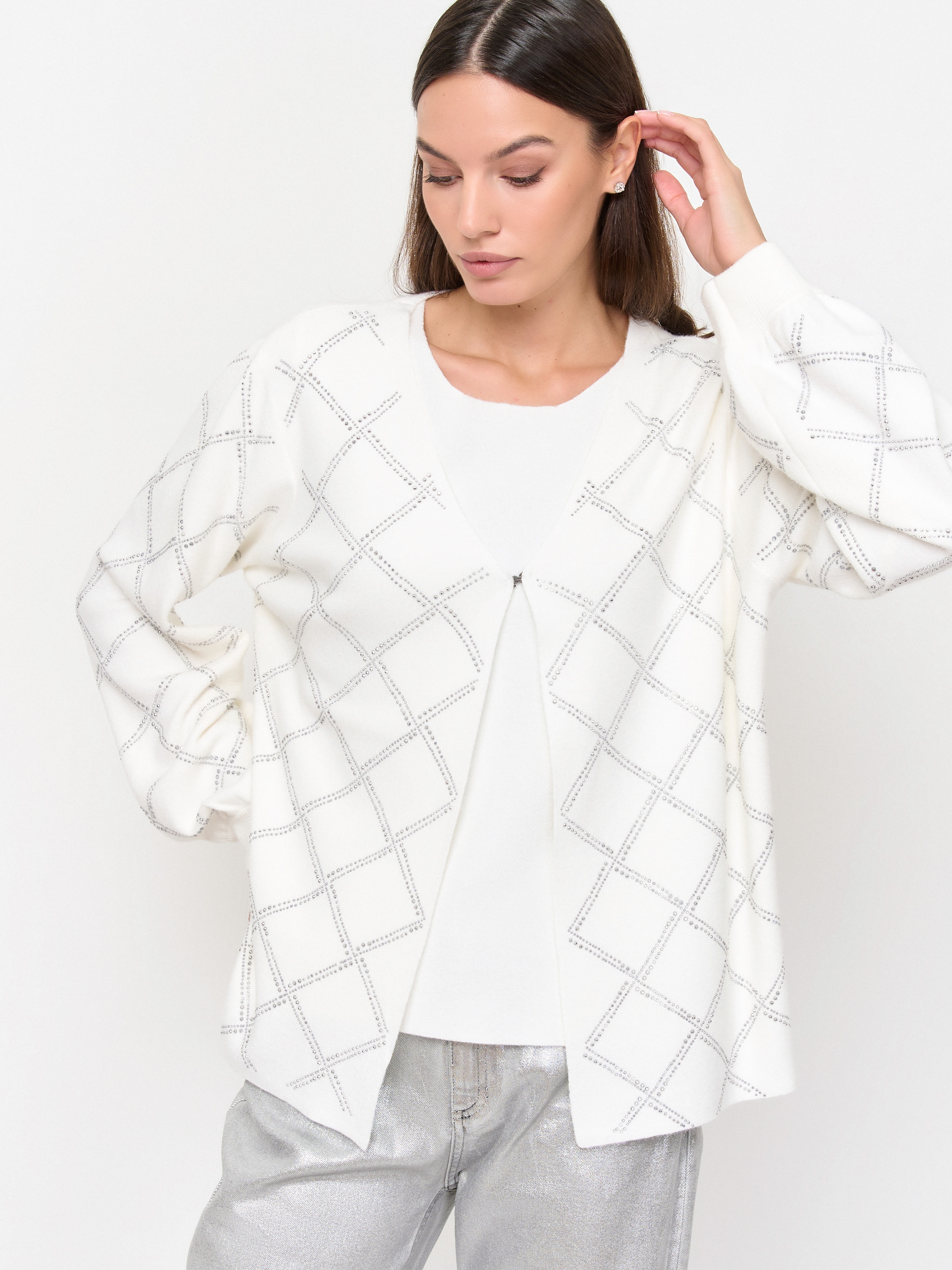 ЭMWT251/м/24-02 Двойка (кардиган+джемпер) LEO & UGO