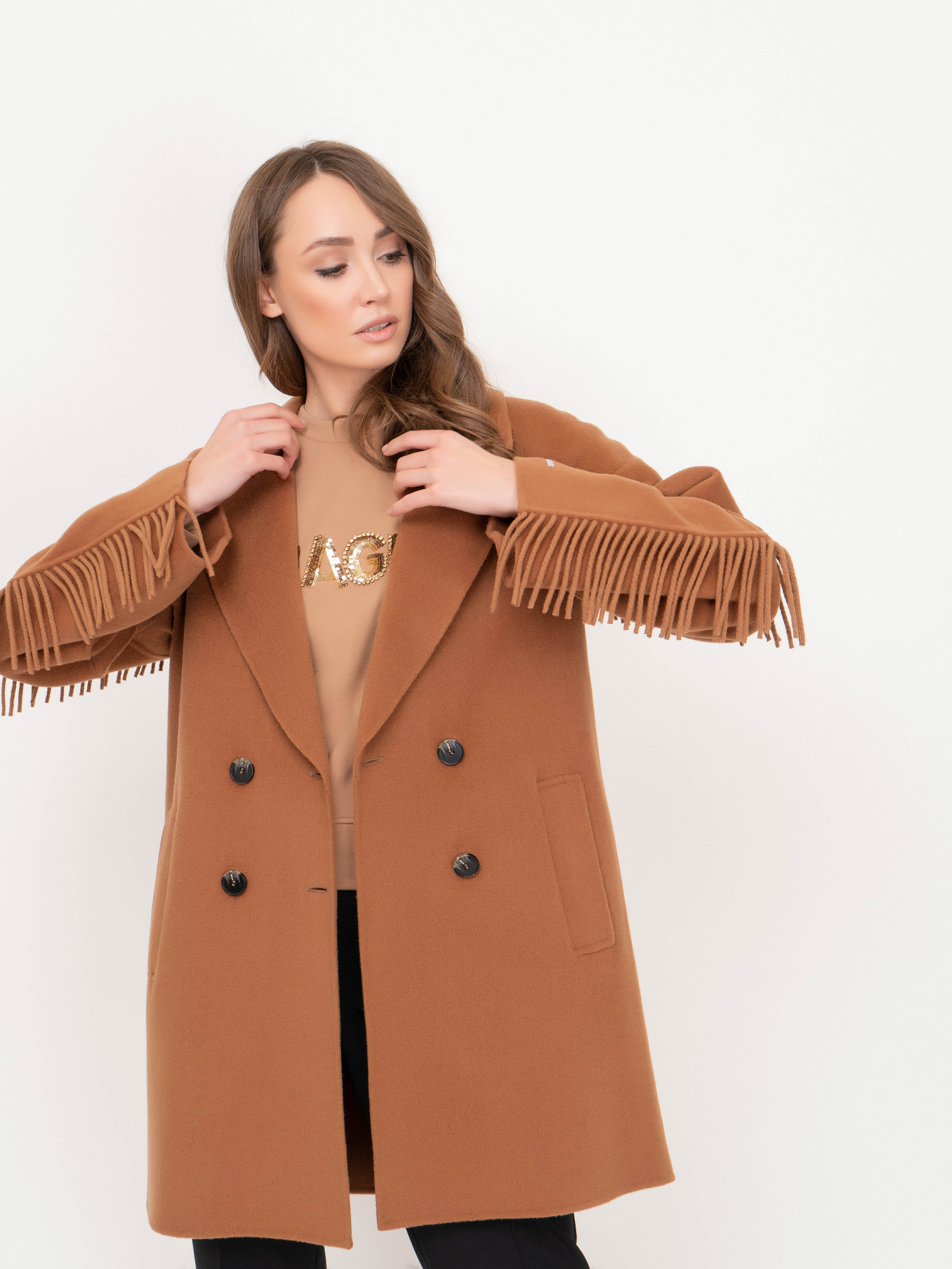 Э30860106 COLOUR/20-02 Пальто Marella