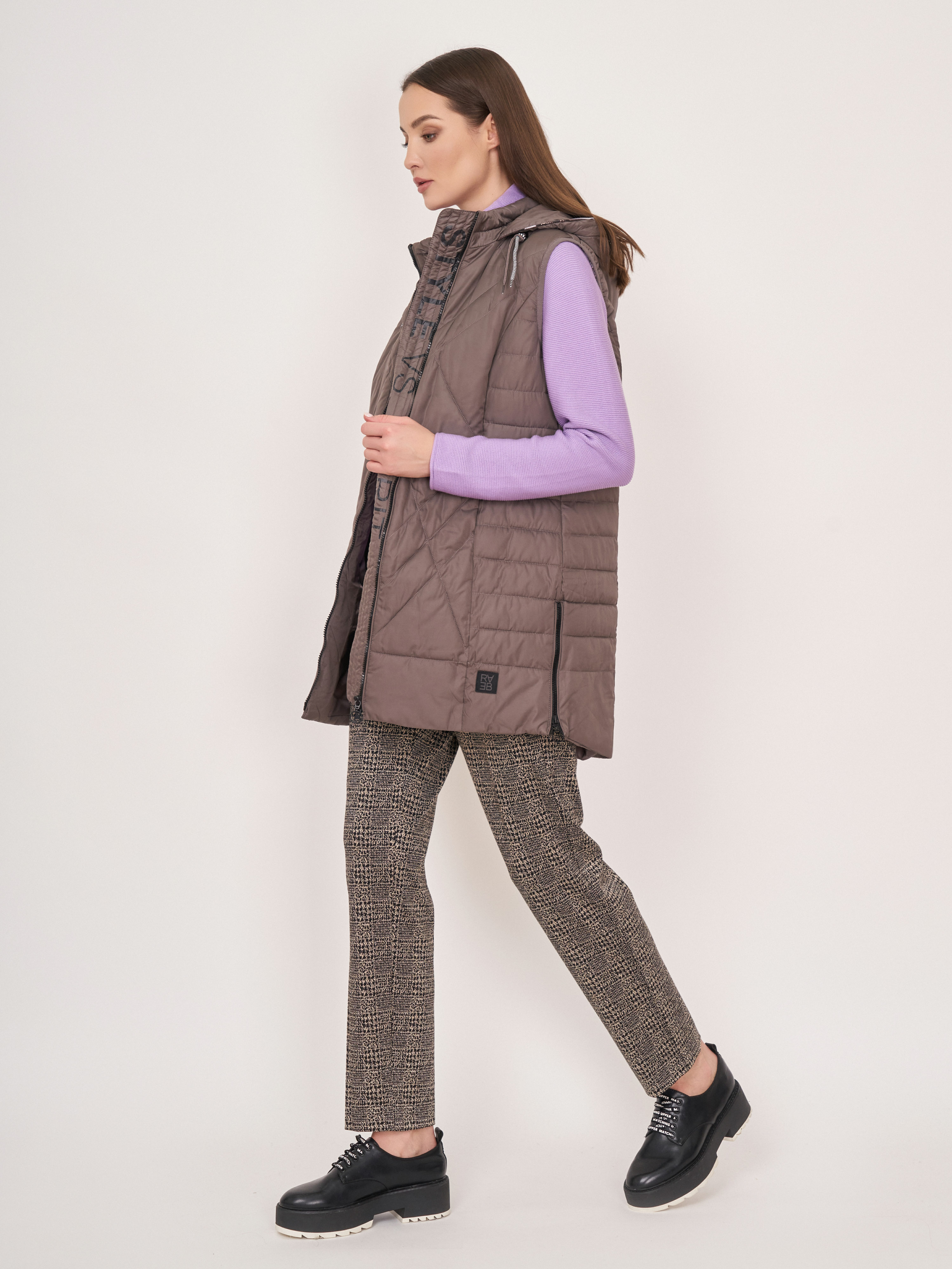 Э124870/м/22-02 Пальто (Жилет удлиненный) Rabe