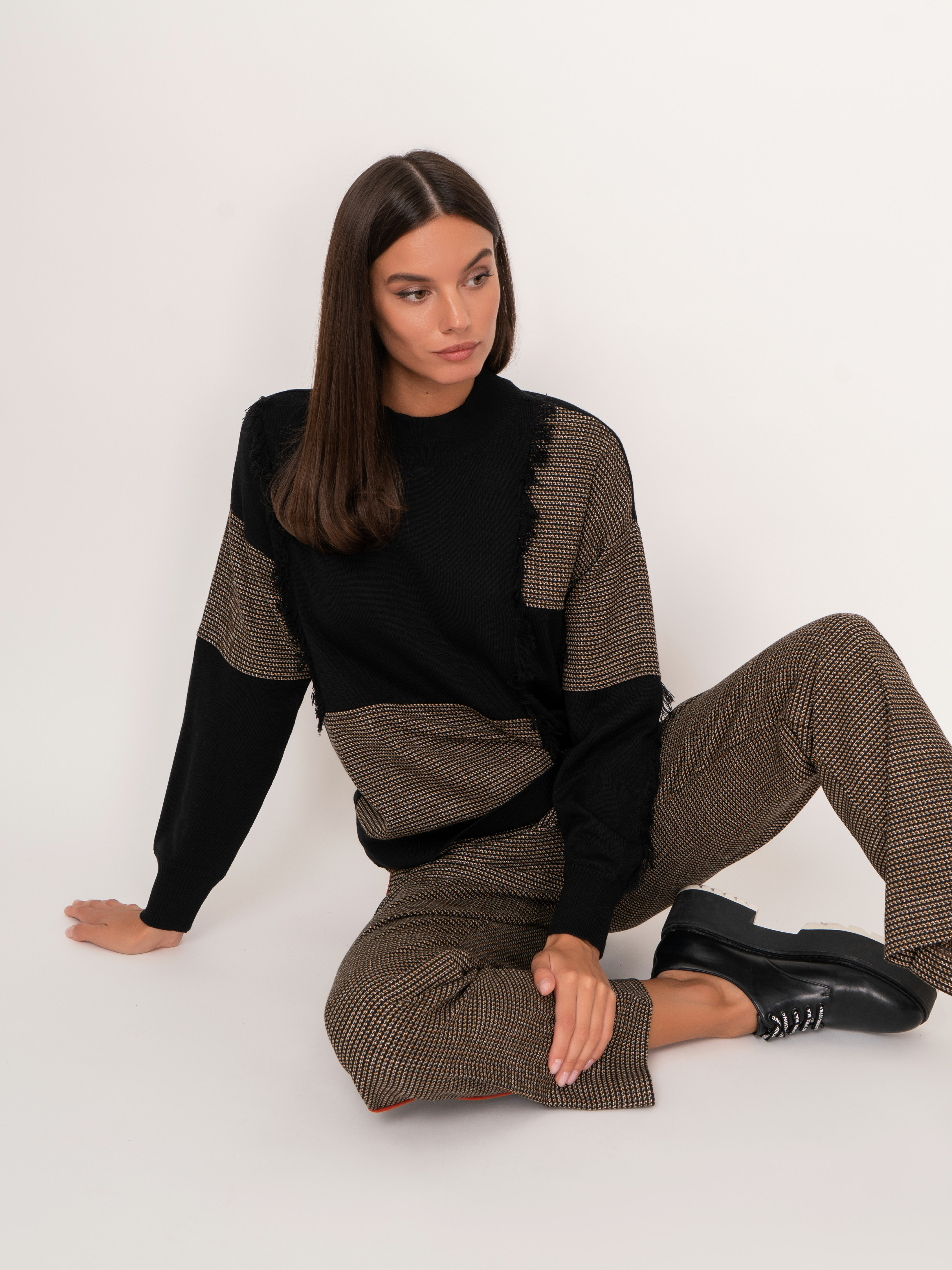 Э5404-223/22-02 Свитер вязаный Franco Vello