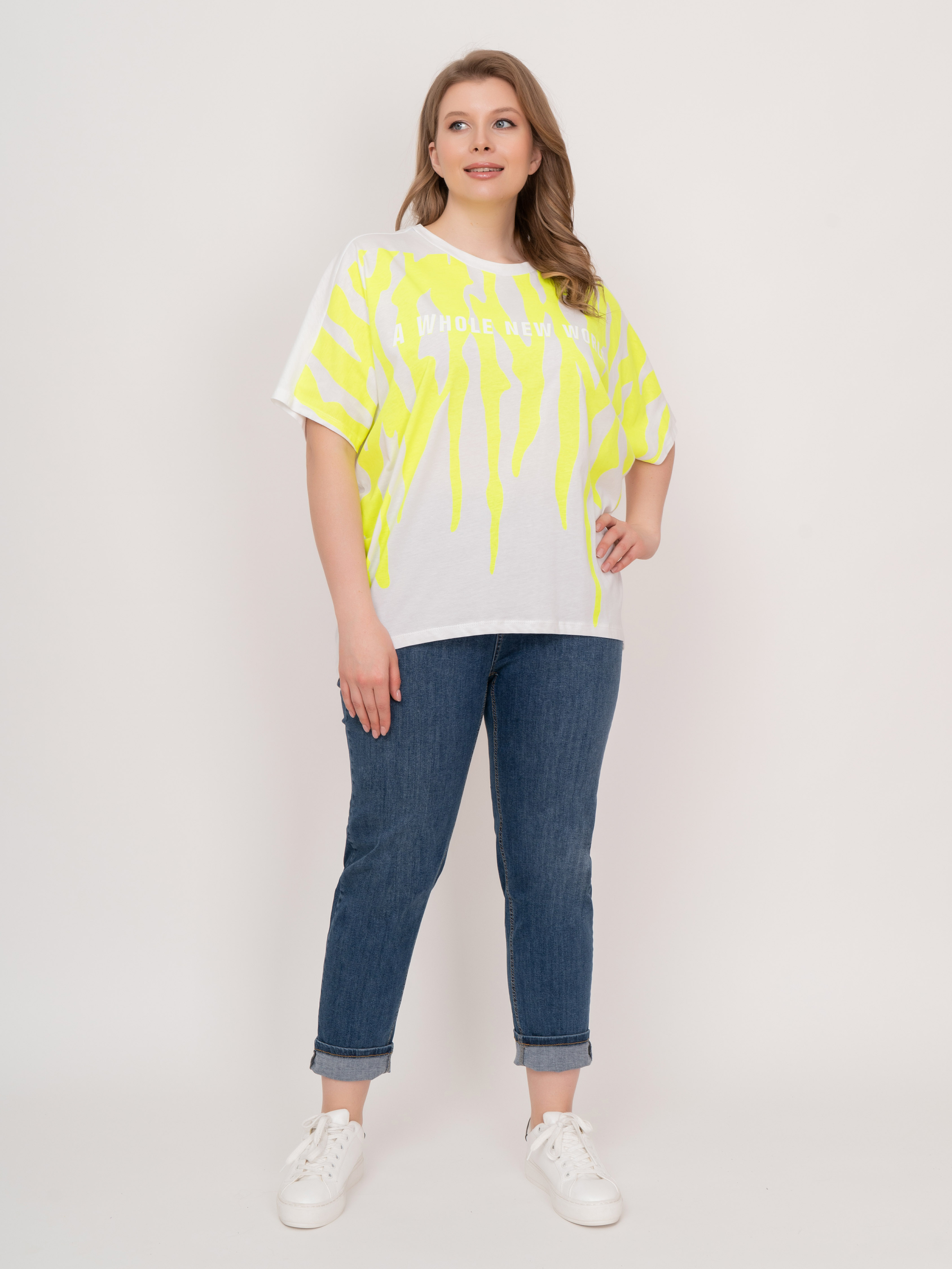 Э0002.2529.N/22-01 Брюки джинсовые Mat Fashion