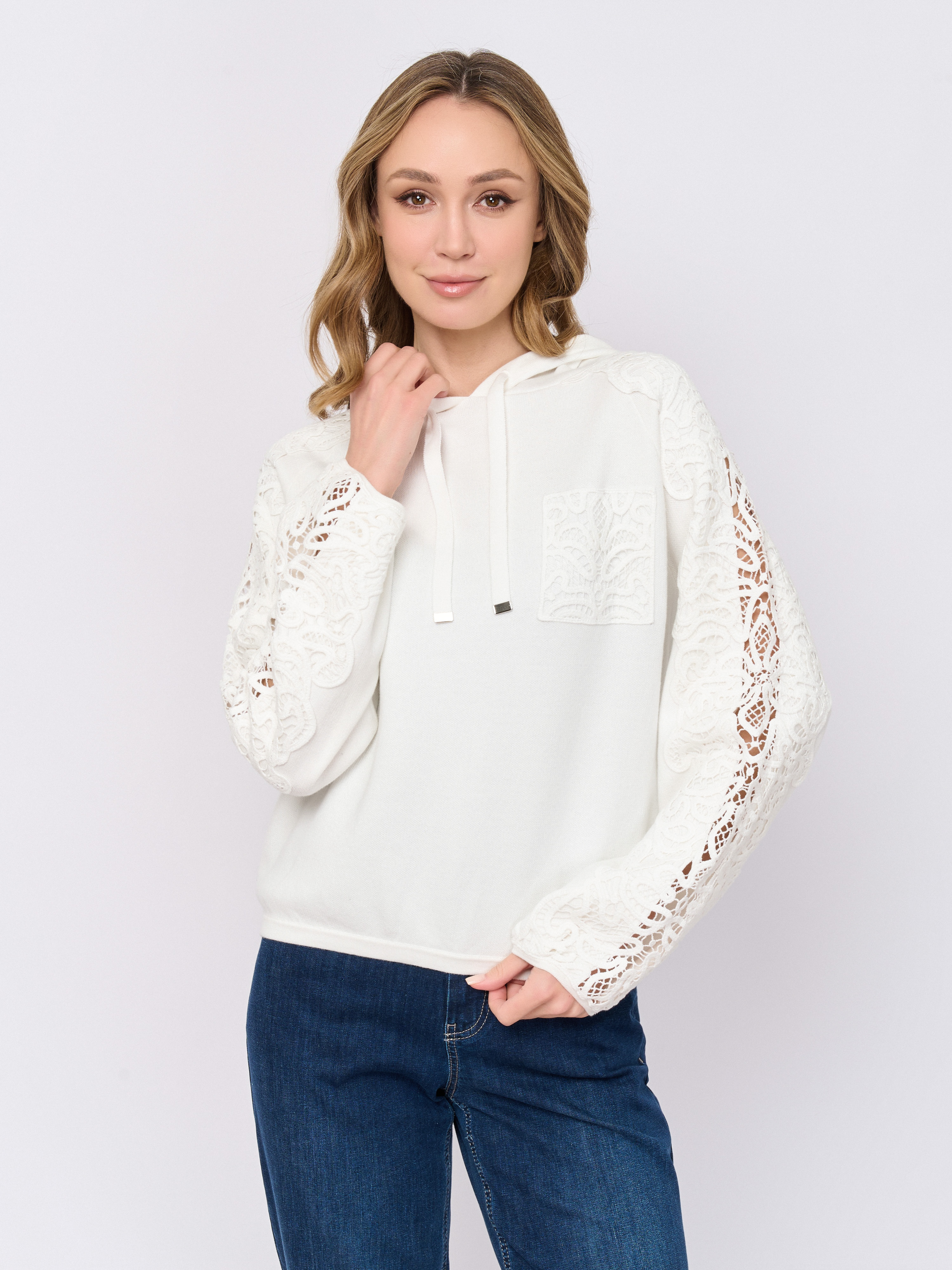 С410389/м/26-01 Джемпер типа толстовка Monari