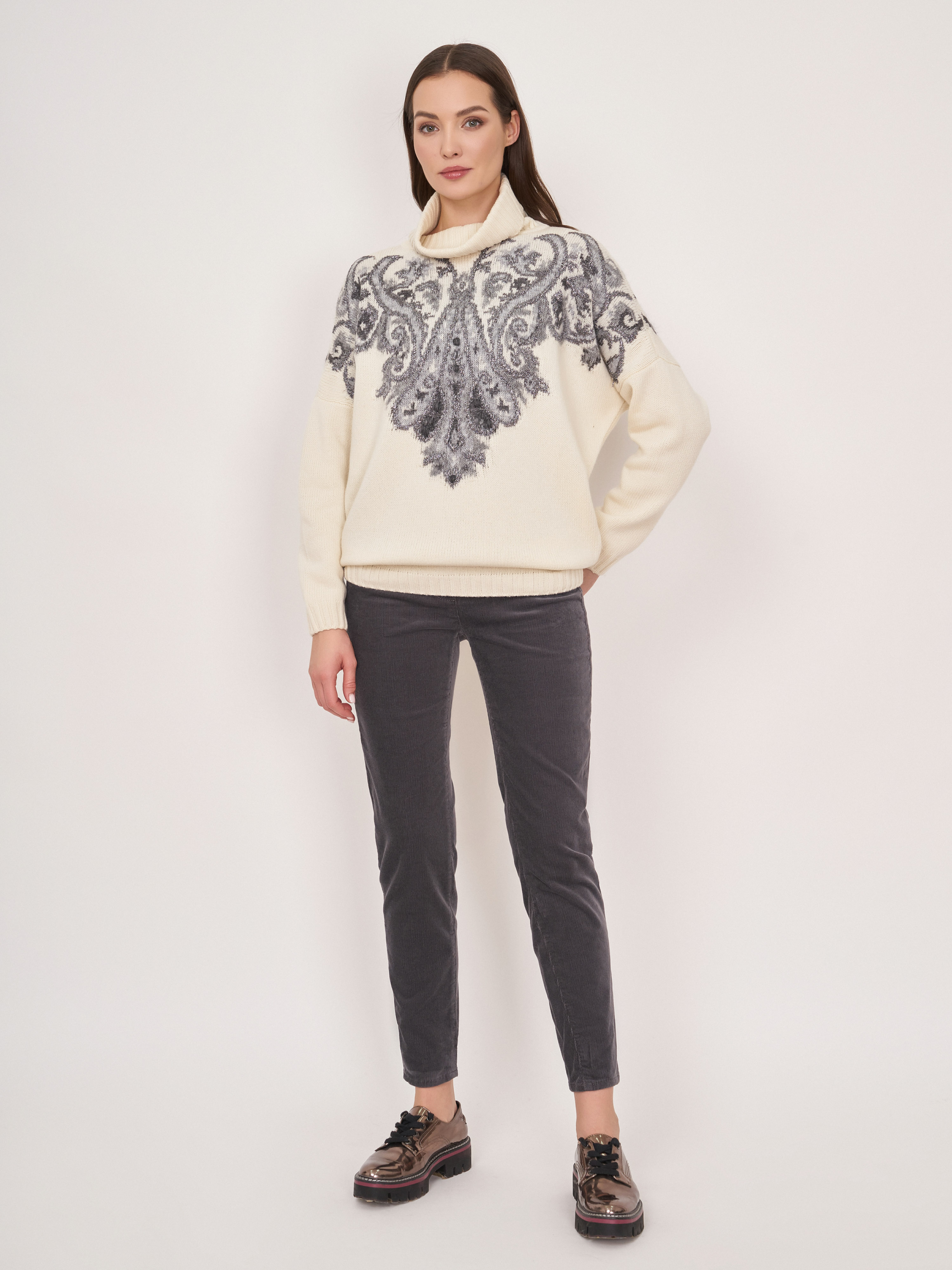 ЭORGOGLIO B/22-02 Брюки джинсовые Luisa Spagnoli