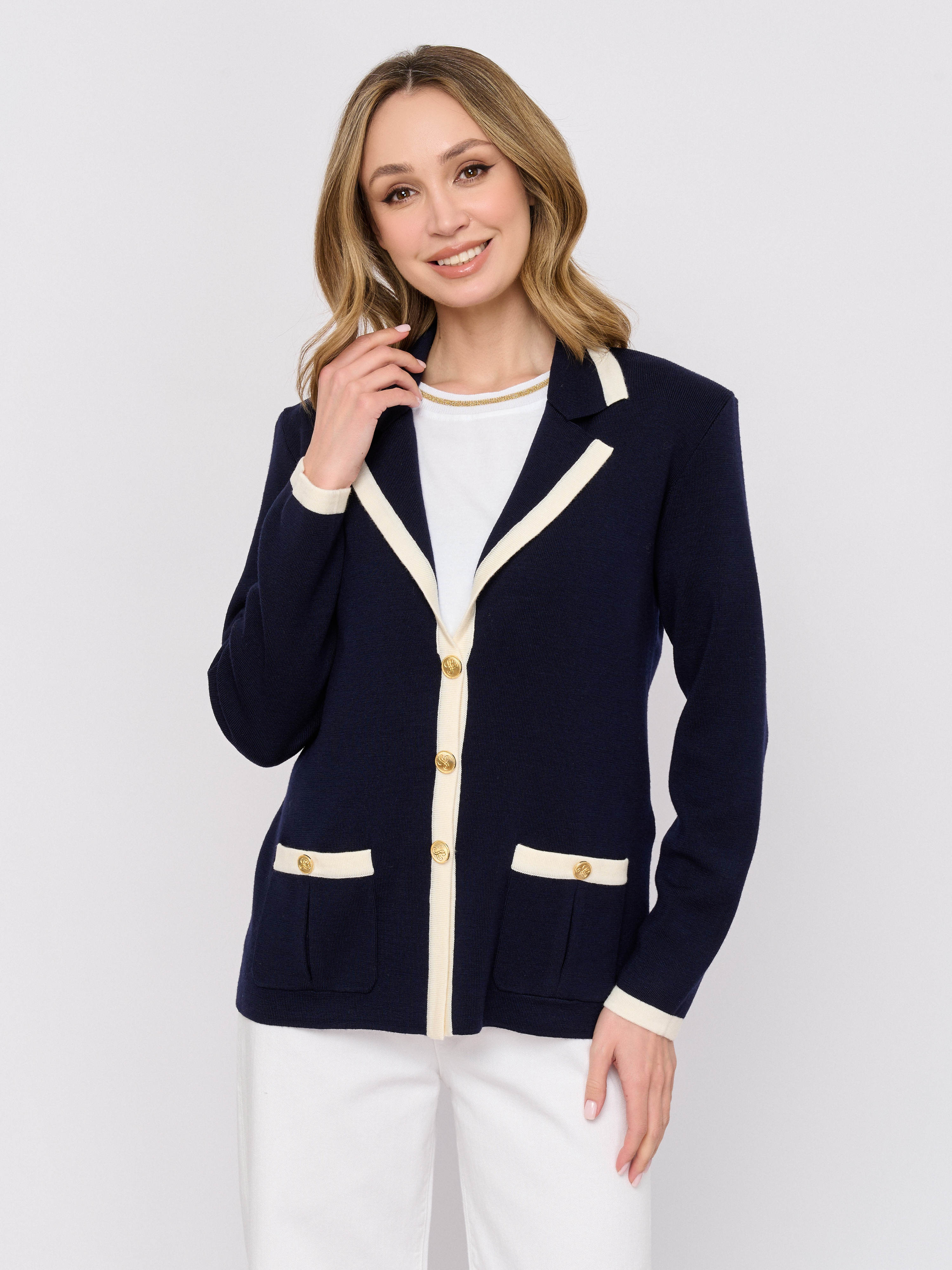 С MERIDIEN/м/26-01 Жакет тр. Luisa Spagnoli