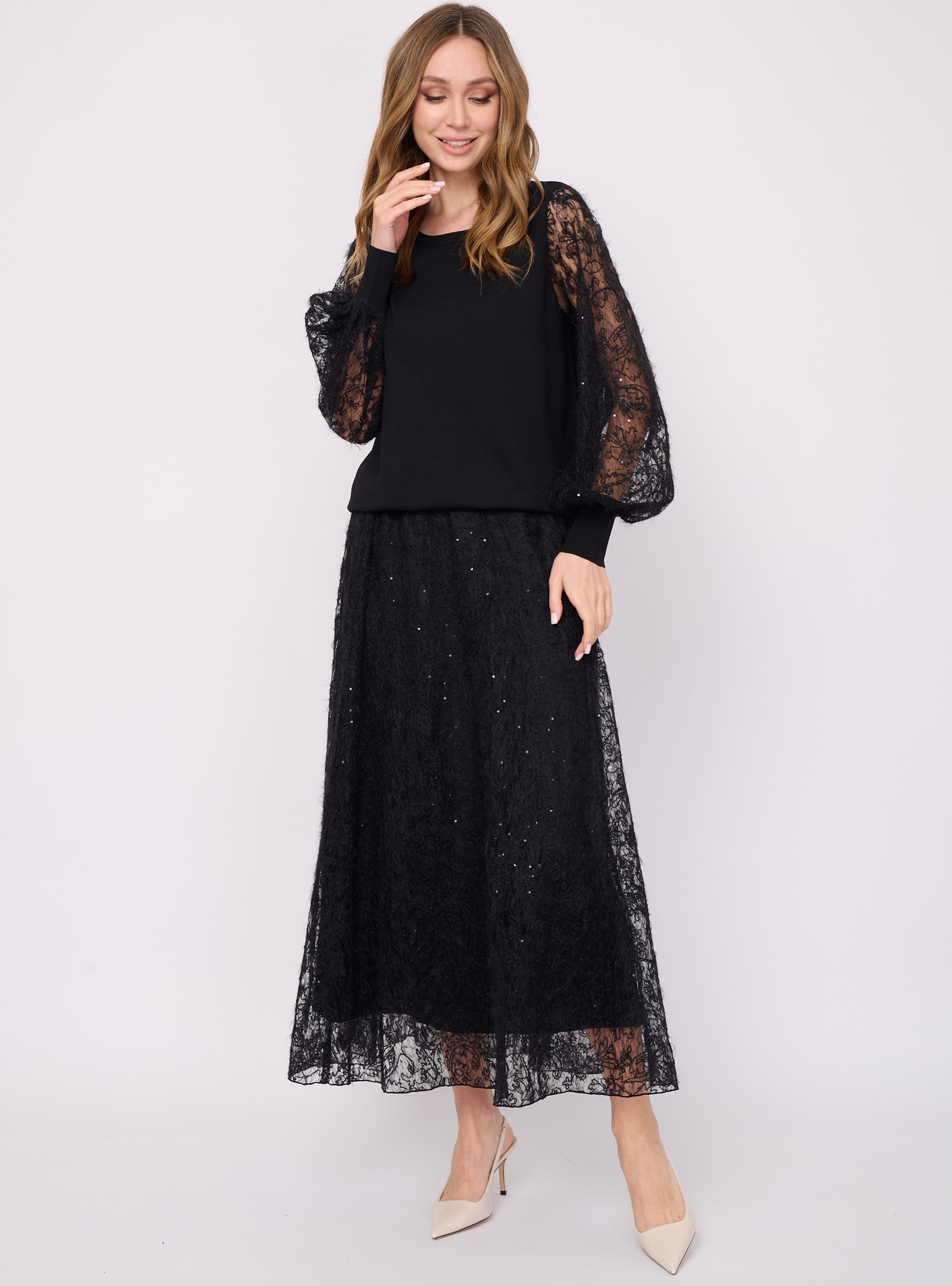 5085-227/26-02 Джемпер вязаный Franco Vello